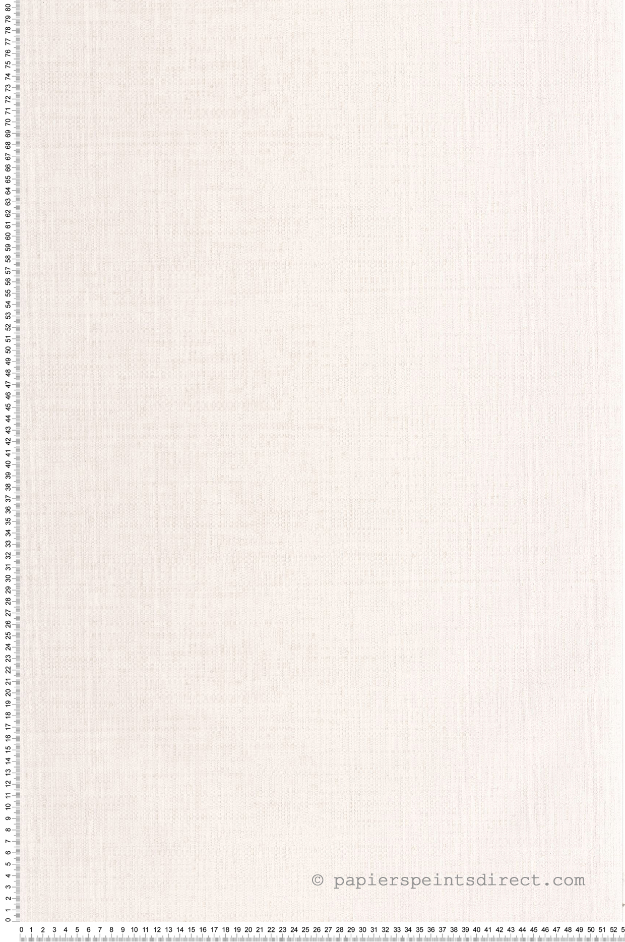 Papier peint Raphia Tissé blanc rosé - Symphony de Casélio | Réf. SYM105970000