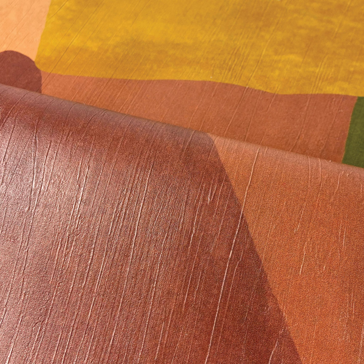 Papier peint Panoramique Nature Grandiose Nahua kaki ocre - Casa Azul de Casamance AMB3| Réf. CAS-76343772