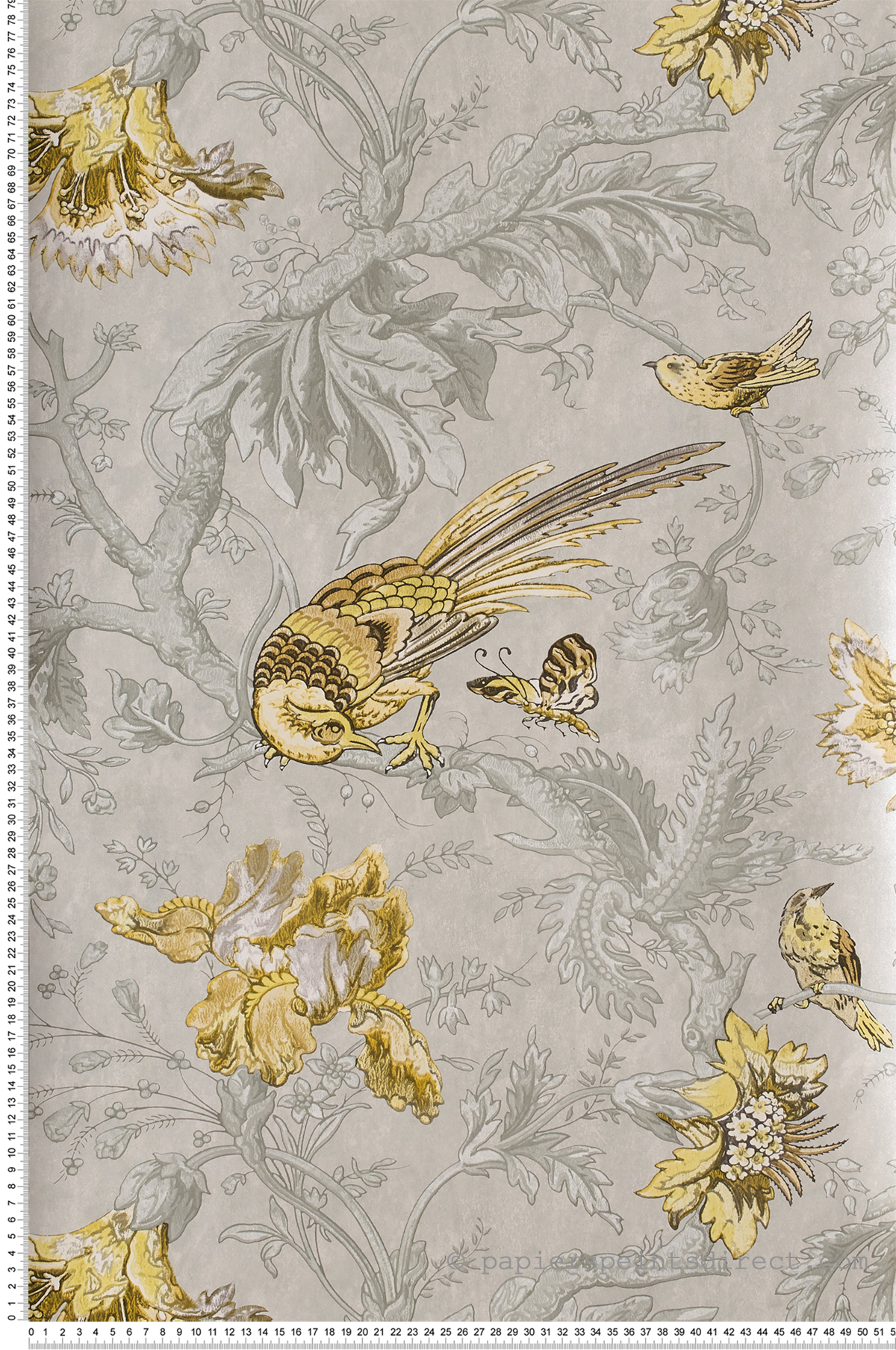 Crowe Hall Lane Gilt - Collection Archive Trails 2 de Little Greene