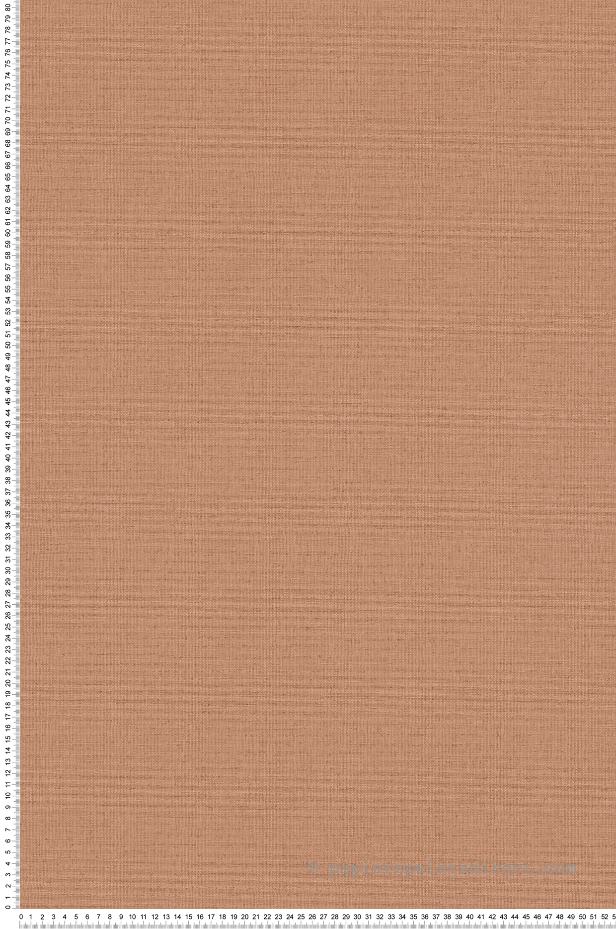 Papier peint Faux Uni Textile terre cuite - Vibes & Styles d'A.S. Création | Réf. AS-792026