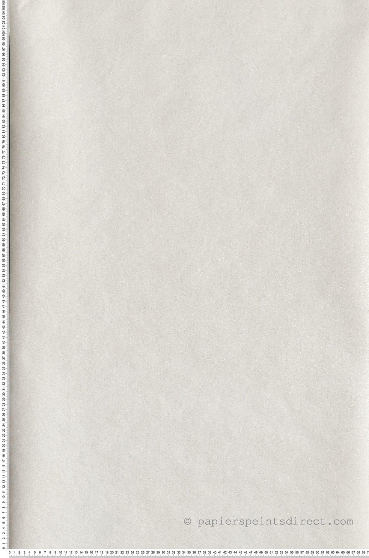 Papier Peint Faux uni blanc paillettes - Place Vendôme de Casamance | Réf. CAS-72480132