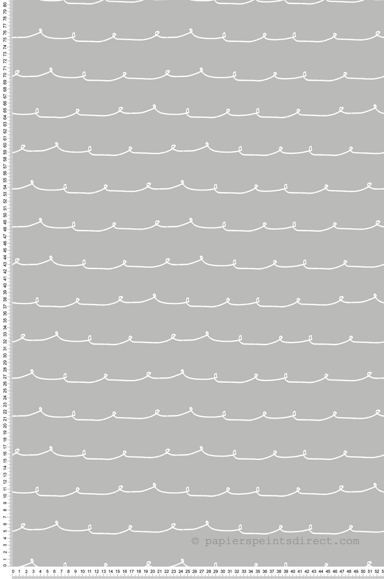 Papier peint Ligne Vague Contemporain gris - Imagine de Lutèce | Réf. LTC-DL27570