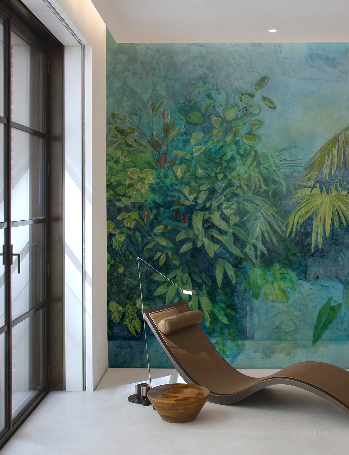 Papier peint panoramique Jungle Exploration Vert C - 7/8/9 - Isidore Leroy