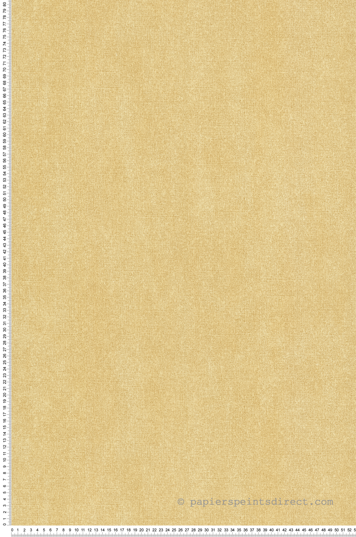 Papier peint Faux Uni Toilé jaune paille - Séjours & Chambres de Lutèce | Réf. LTC-11220602