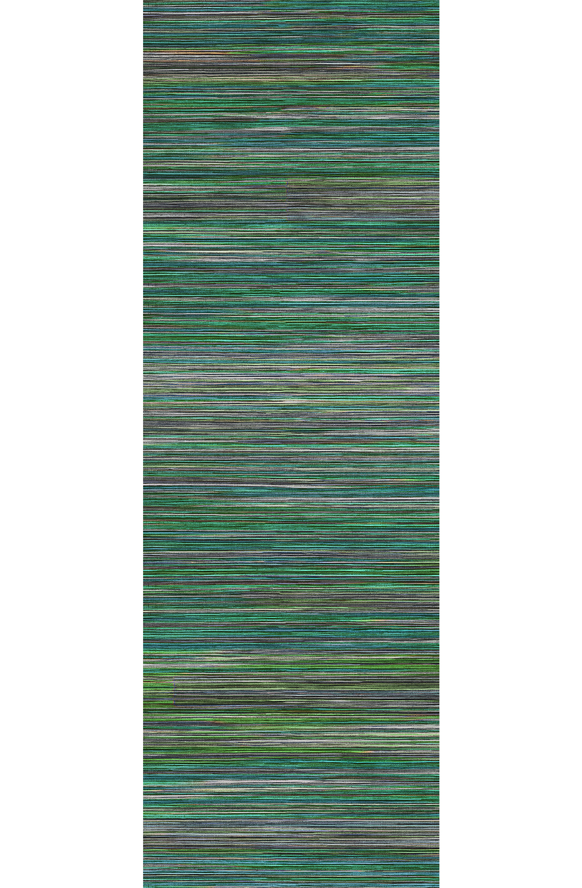 Papier peint panoramique Sisal Pai-Pai vert - A H260 - Amani de Masureel | Réf. MAS-DGAMA1021-260