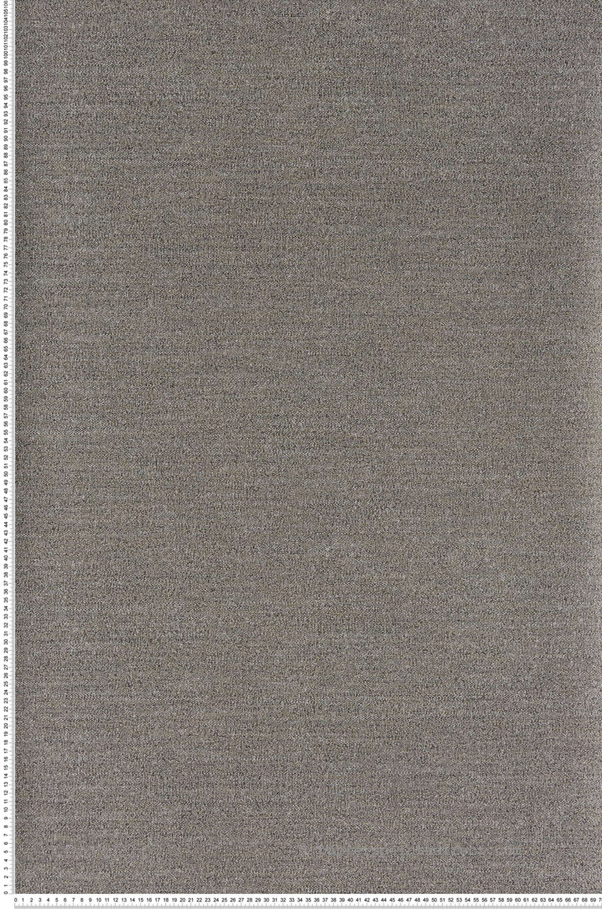 Papier peint faux uni Plumetis Taupe Foncé - Misura de Casamance | Réf. CAS-74451020