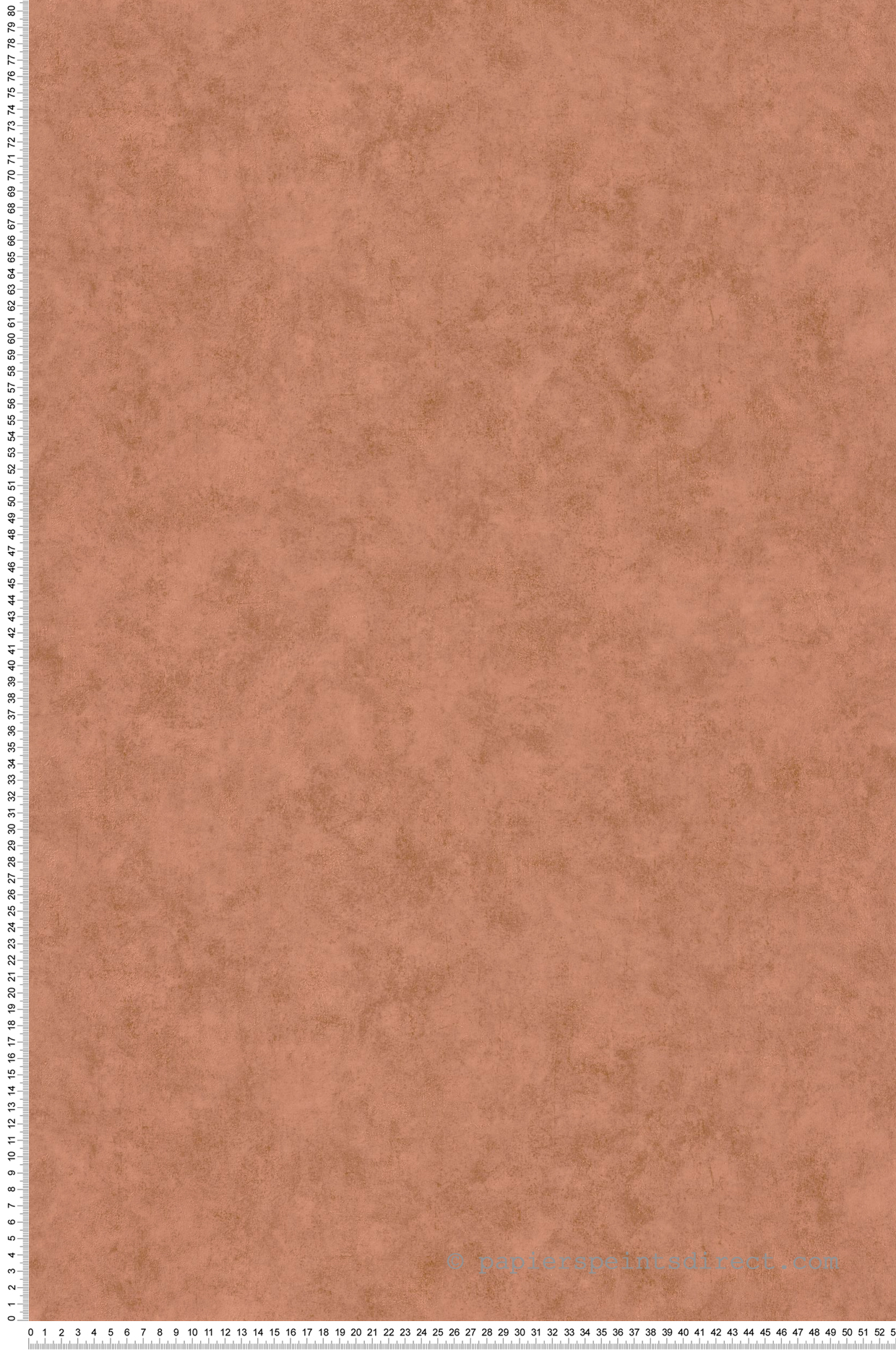 Papier peint Faux Uni Béton terre de sienne - Reliefs de Casélio | Réf. RLF101483522