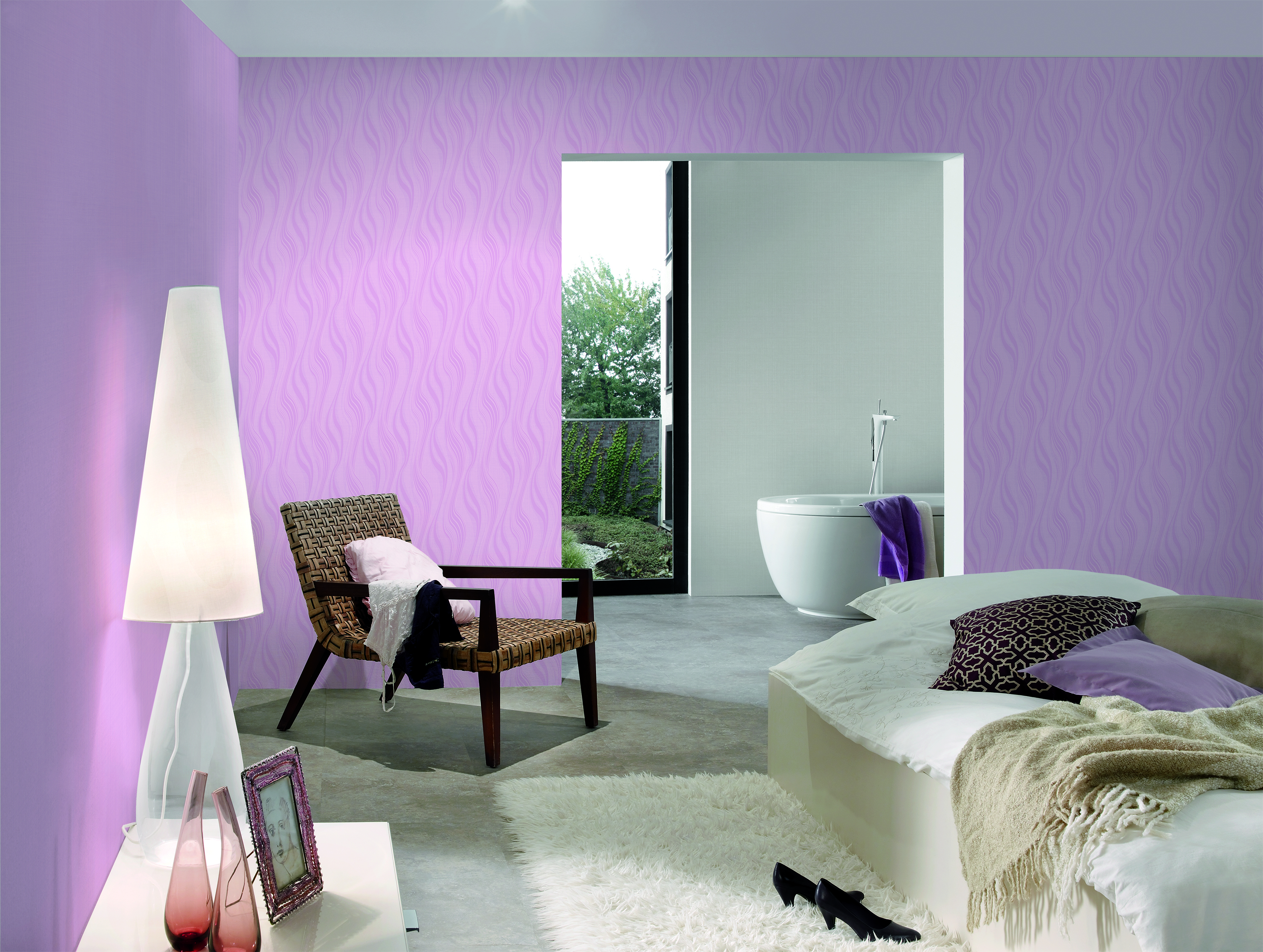 Ondinea Blanc - papier peint Avenzio 4 AS Création