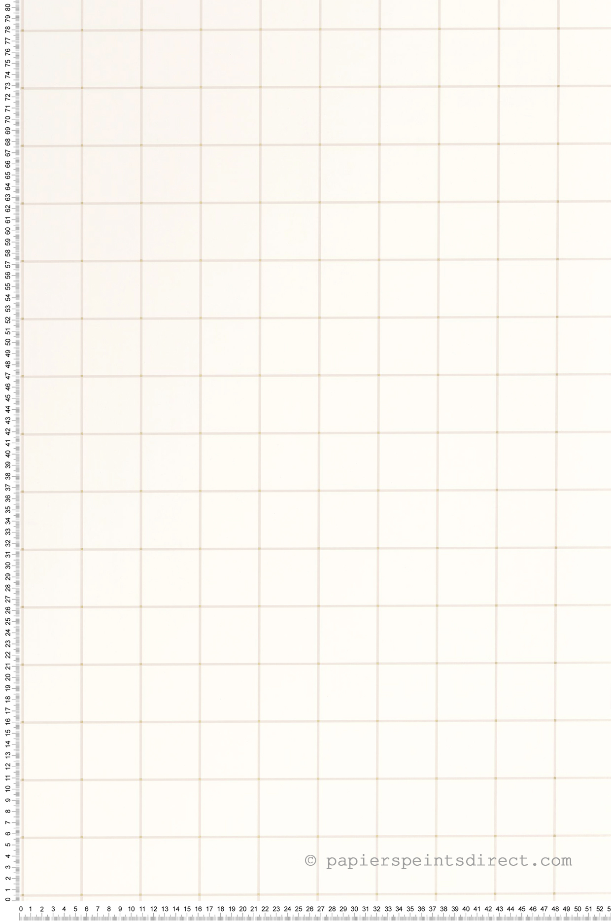 Papier peint Carreaux Minimalistes Alphonse beige doré - Maison Siméon de Casélio | Réf. MSI107420157
