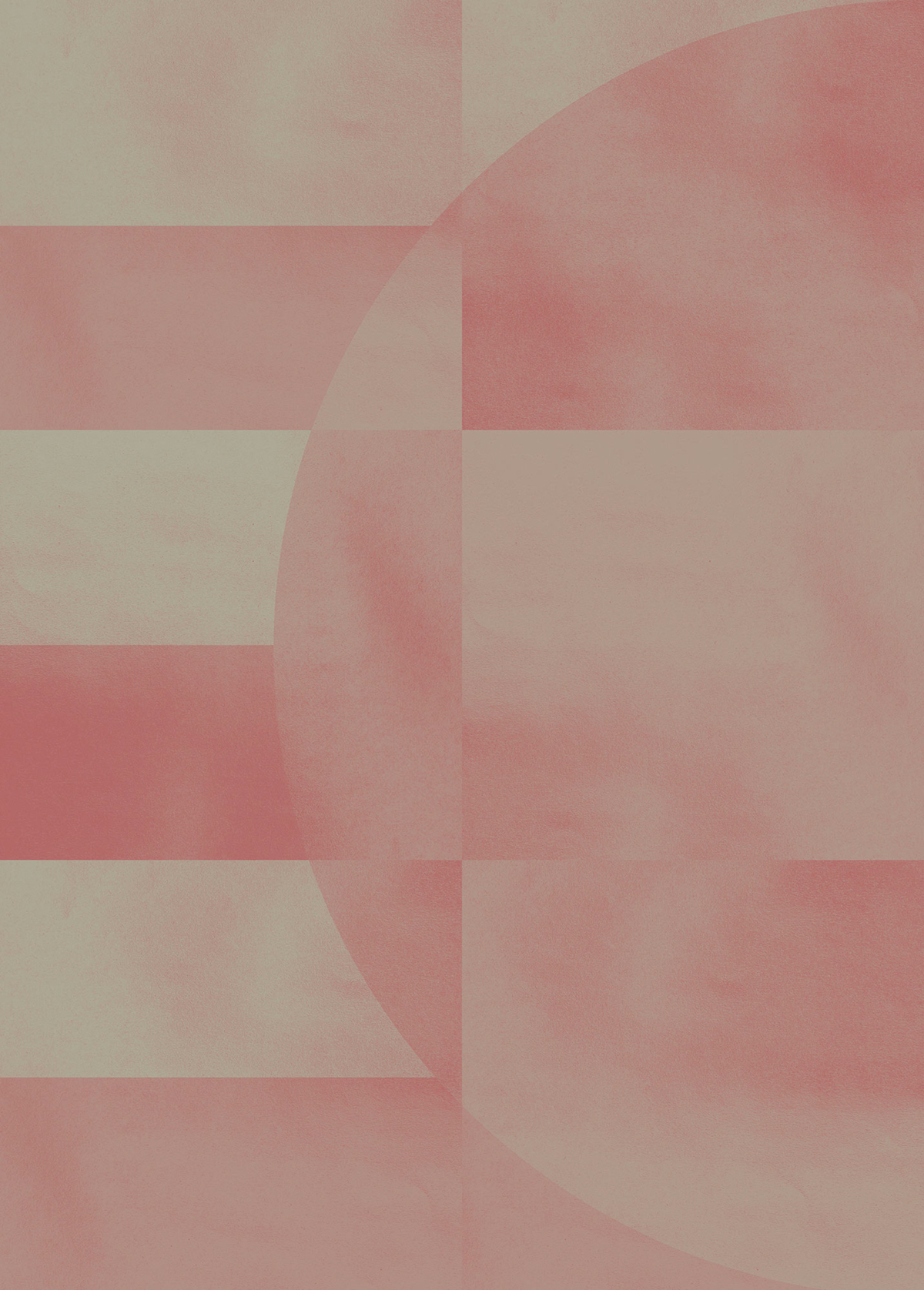 Papier peint panoramique Géométrique Box - Papier Peint Komar Bauhaus