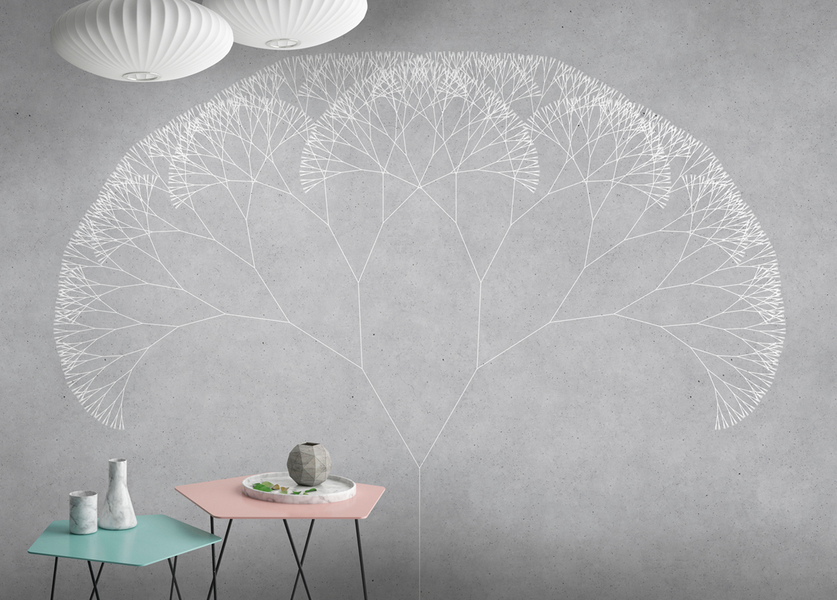 Papier peint panoramique Arbre Trees 4 - Référence DD110876 - Intissé 200g/m2 - Standard 400 x 270