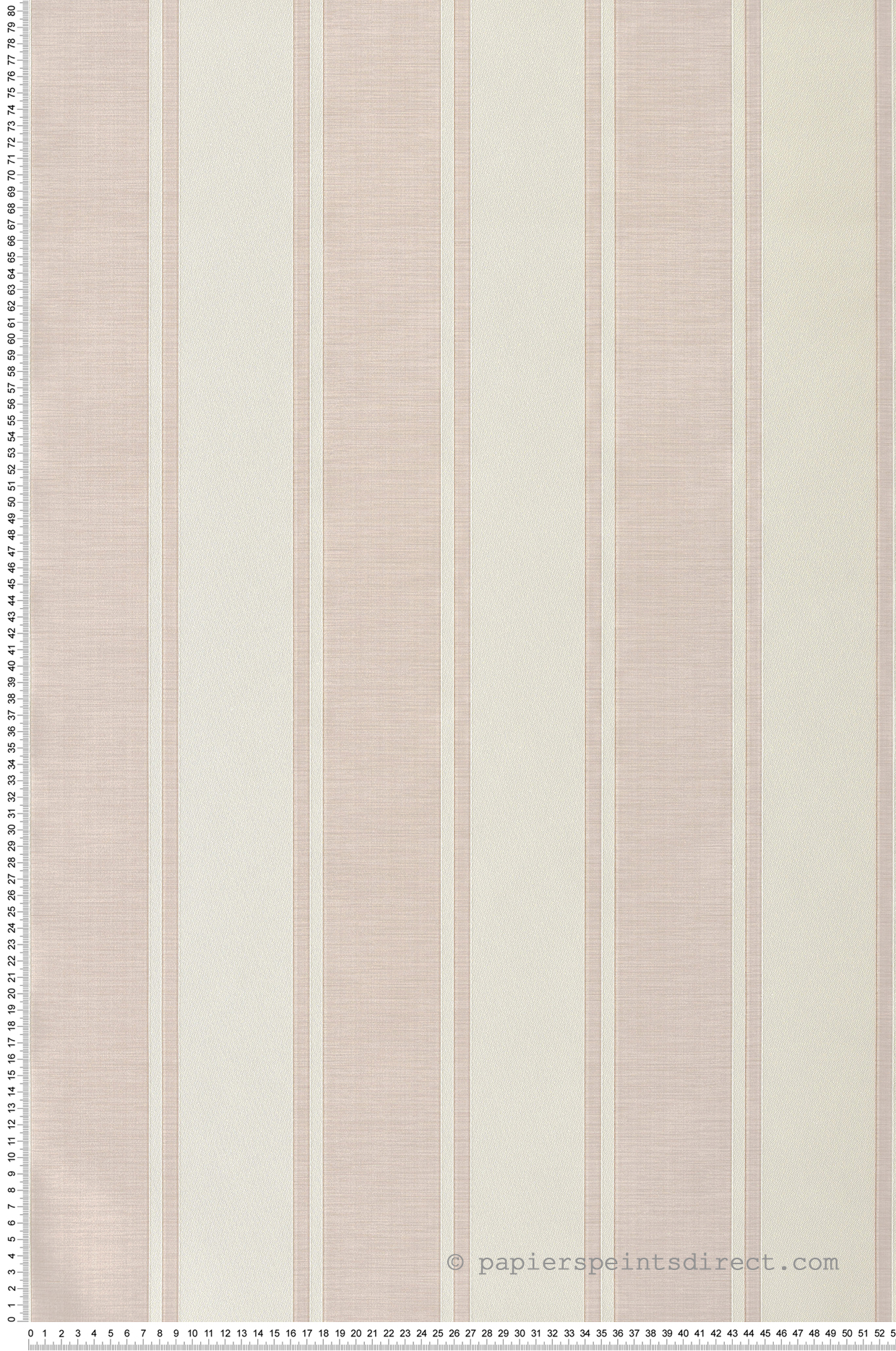 Papier peint Rayure Baroque rose - San Marco de Montecolino | Réf. MC-23674