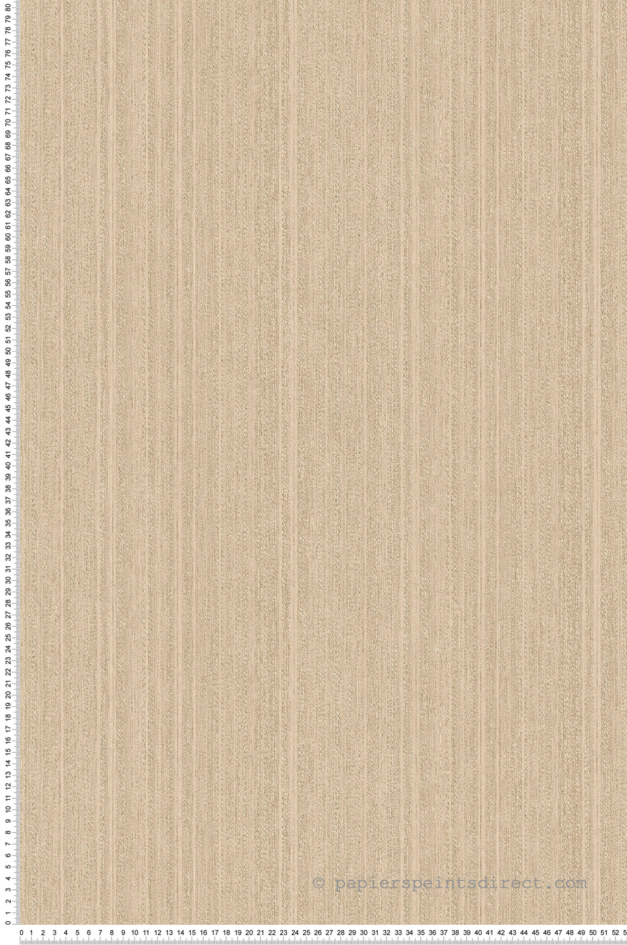 Papier peint Faux Uni Fil à Fil beige - Herbier de Montecolino | Réf. MC-HE27223