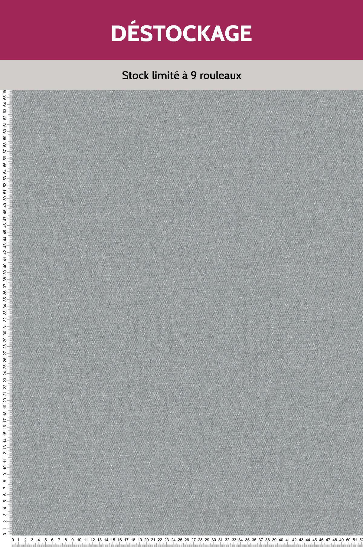 Papier Peint Destockage - Baltimore gris encens paillette