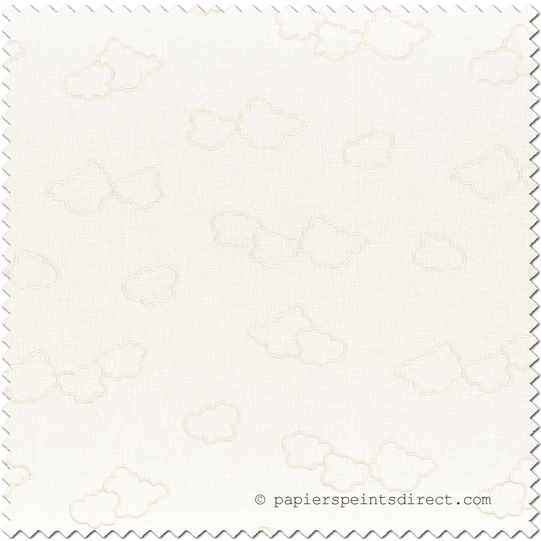 Tissu Nuage Grognon beige - Rose et Nino de Camengo | Réf. CAM-45590144
