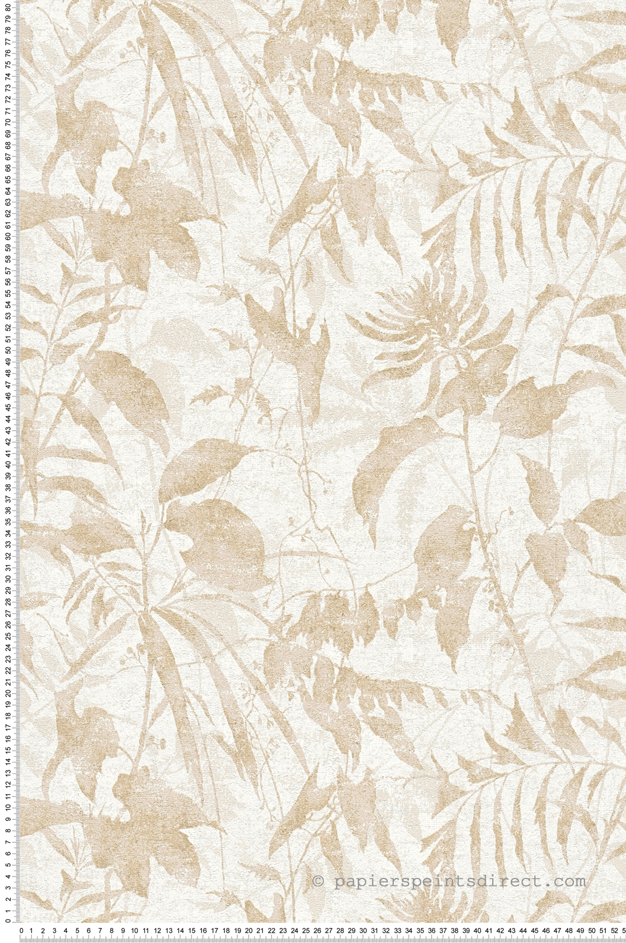 Papier peint Végétaux Jungle pierre doré - Metropolitan Stories 4 Hot Spots d'A.S. Création | Réf. AS-782032