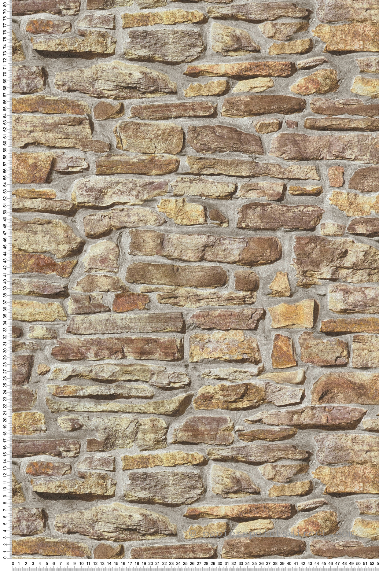 Papier peint Mur Pierre brun ocre - Elements 2 d'A.S. Création | Réf. AS-388151