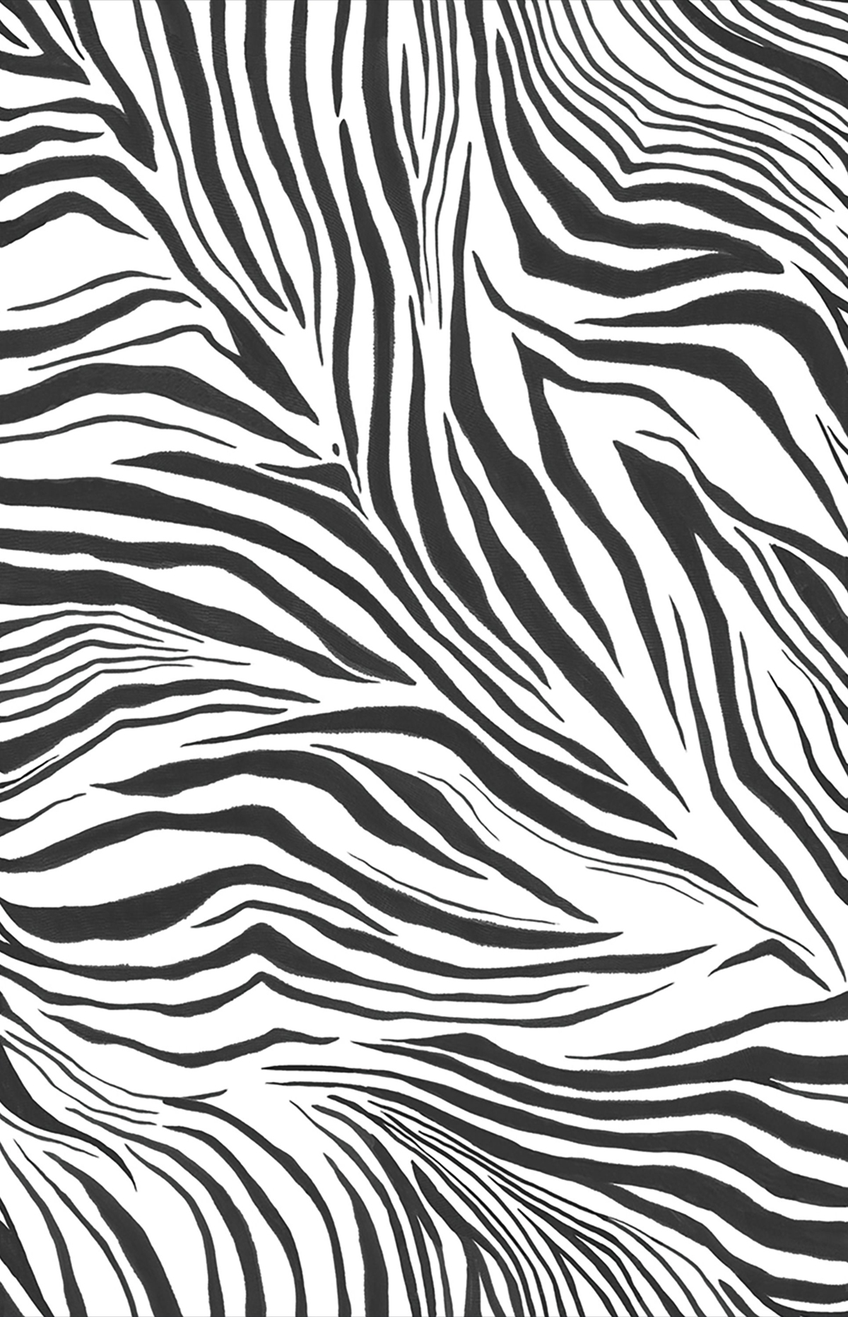 Papier peint panoramique Imprimé Zebra L blanc noir 200X310 - Stay Wild de Casélio | Réf. WILD104960904