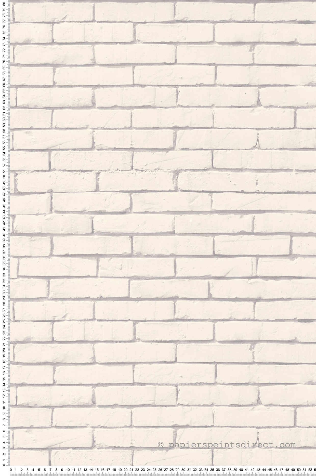 Papier peint Brique Be Free blanc - Young & Free de Casélio | Réf. YNF103290001