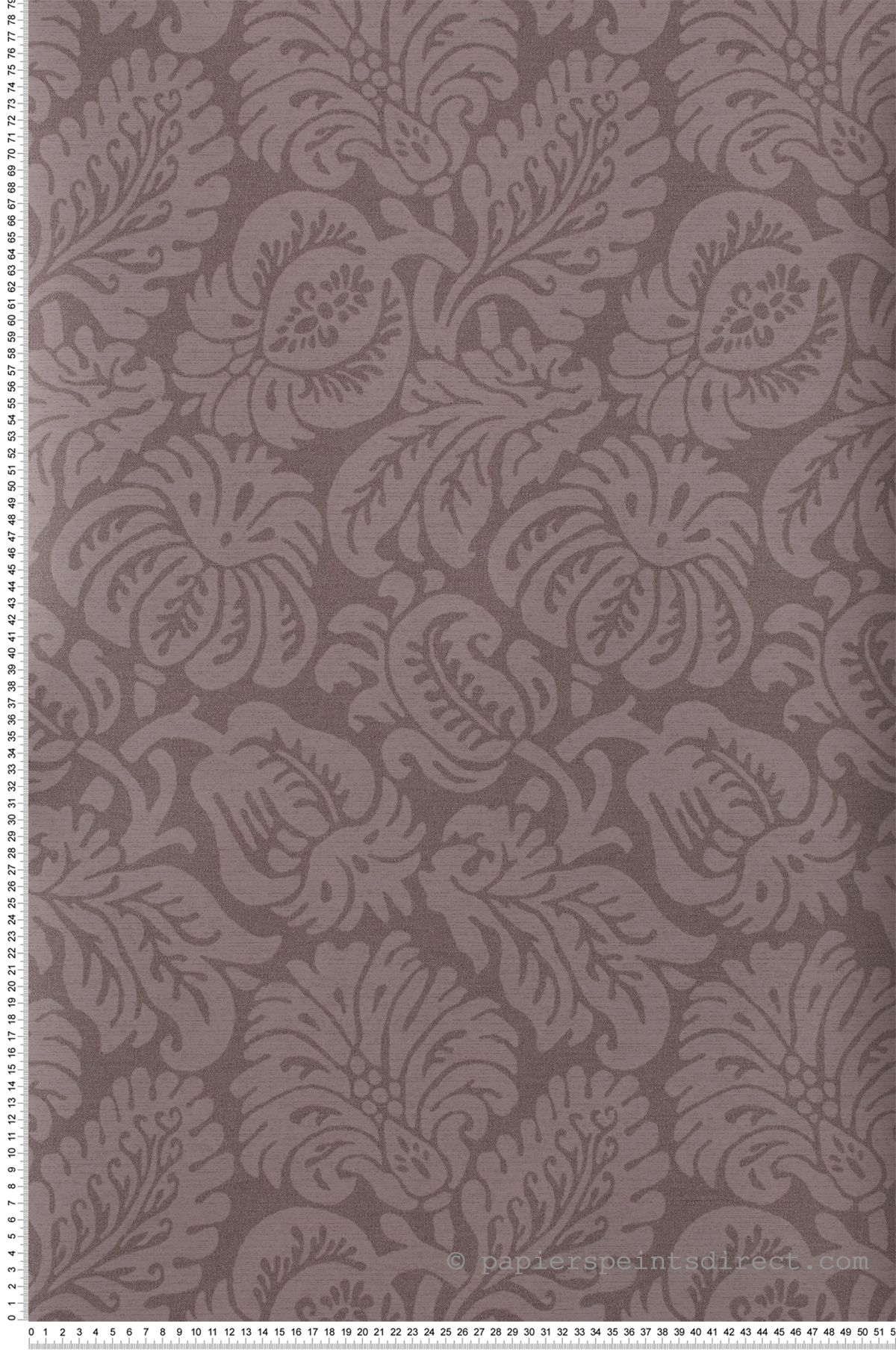 Palace Road violet - Papier peint London Wallpapers IV de Little Greene