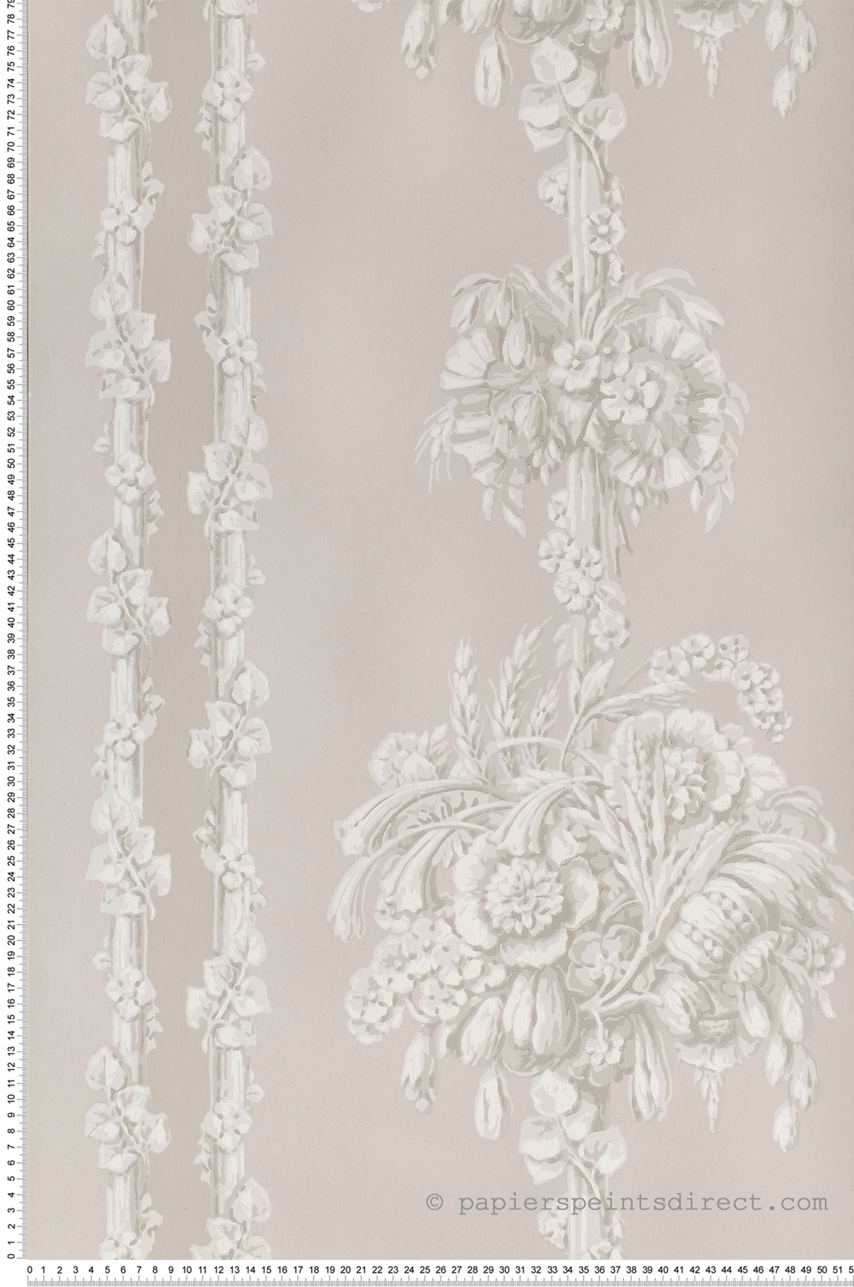 Chelsea Bridge gris - Papier peint London Wallpapers IV de Little Greene