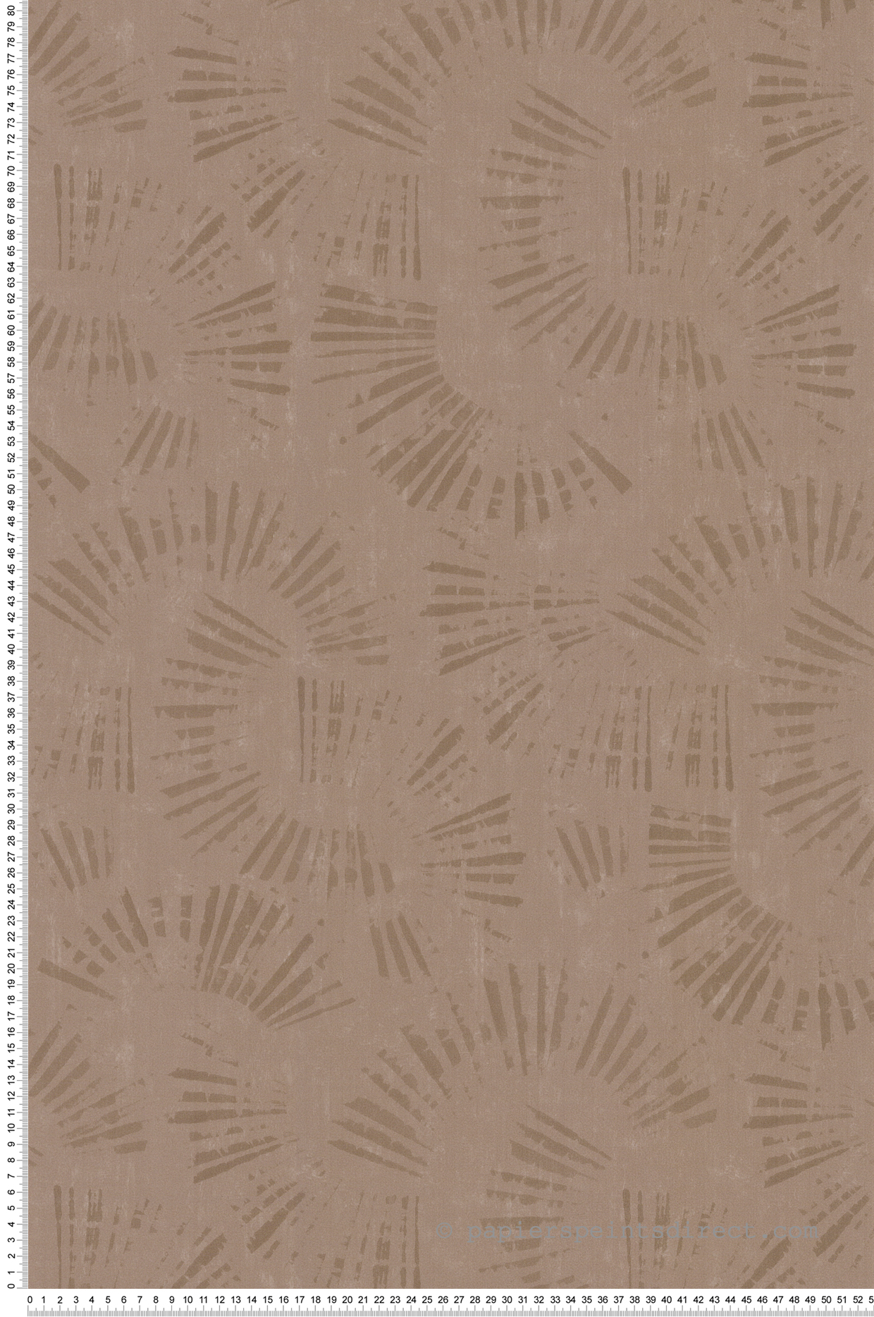 Papier peint Soleil Lueur brun rosé - Aroma de Lutèce | Réf. LTC-51251918