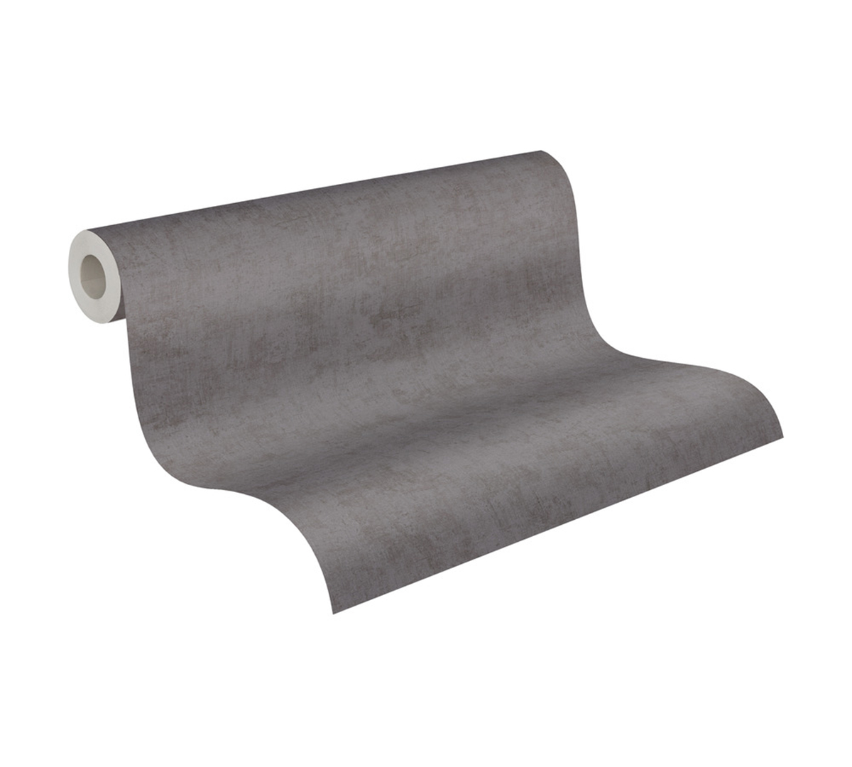 Papier peint Uni Feeling gris ébène - Pintwalls 3 d'A.S. Création ROLL | Réf. AS-791525