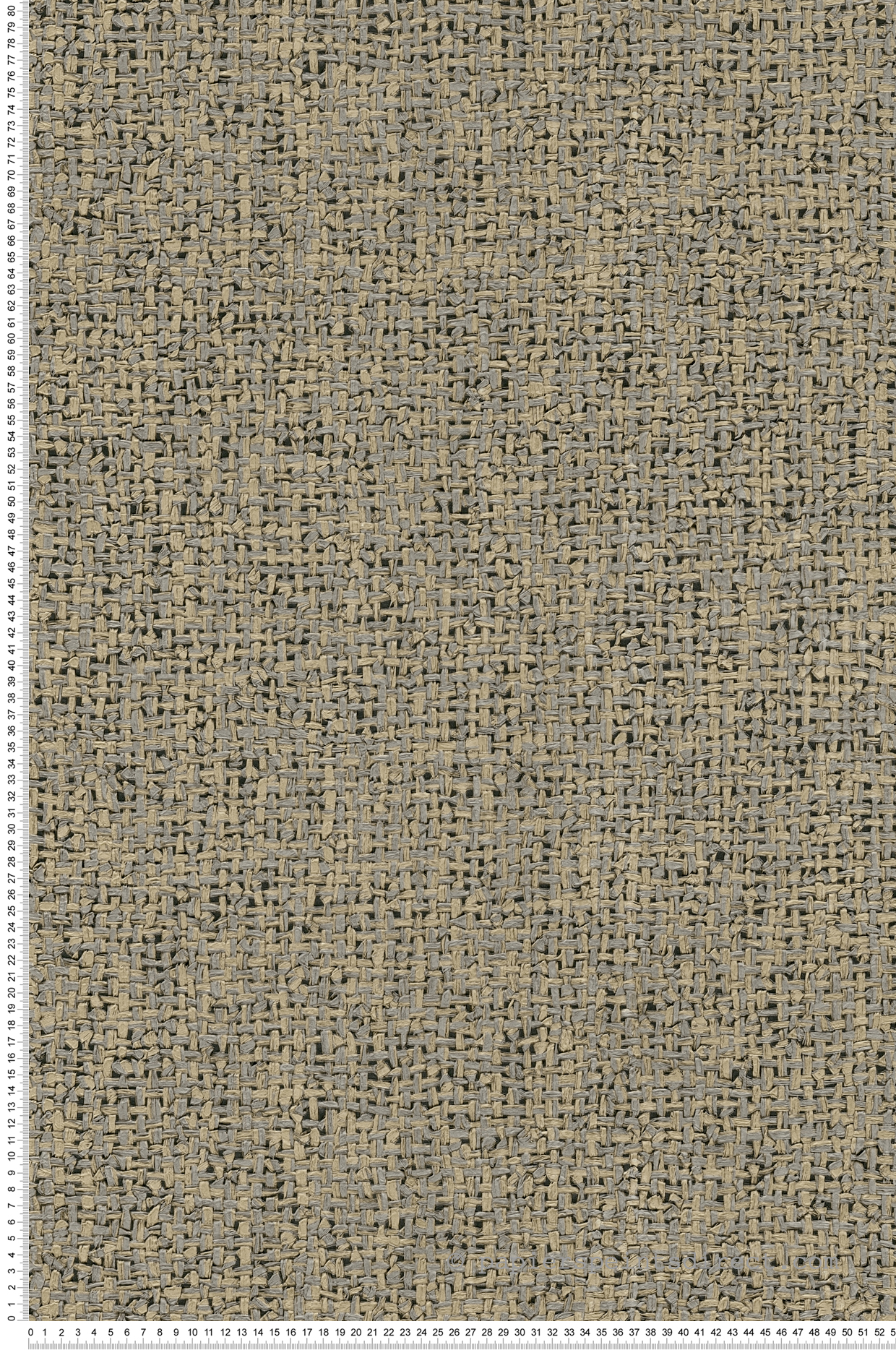 Papier peint Paille Tressée gris taupe - Vibes & Styles d'A.S. Création | Réf. AS-791124