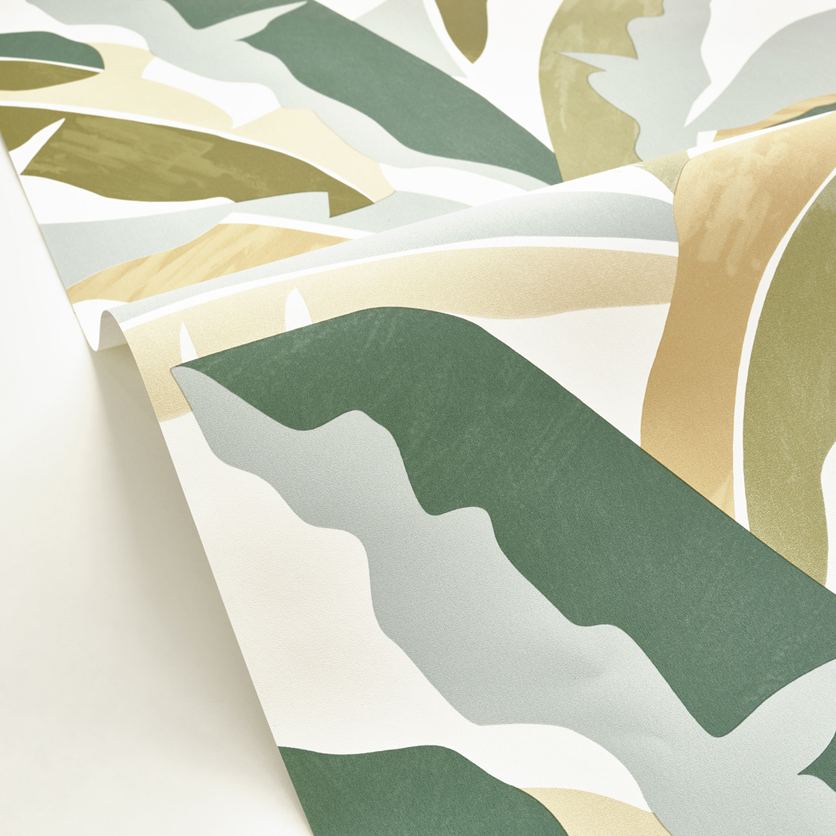 Papier peint Feuille Bananier Ampleur vert beige - XXL de Casélio AMB4 | Réf. XXL104567070