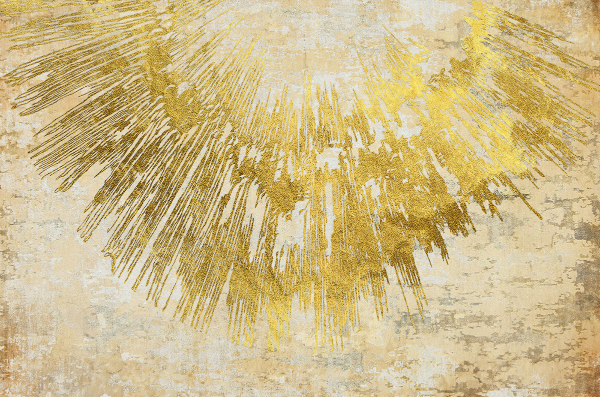 Papier peint panoramique Sahara beige - Panorama 2 de Lutèce | Réf. LTC-PAN1771C