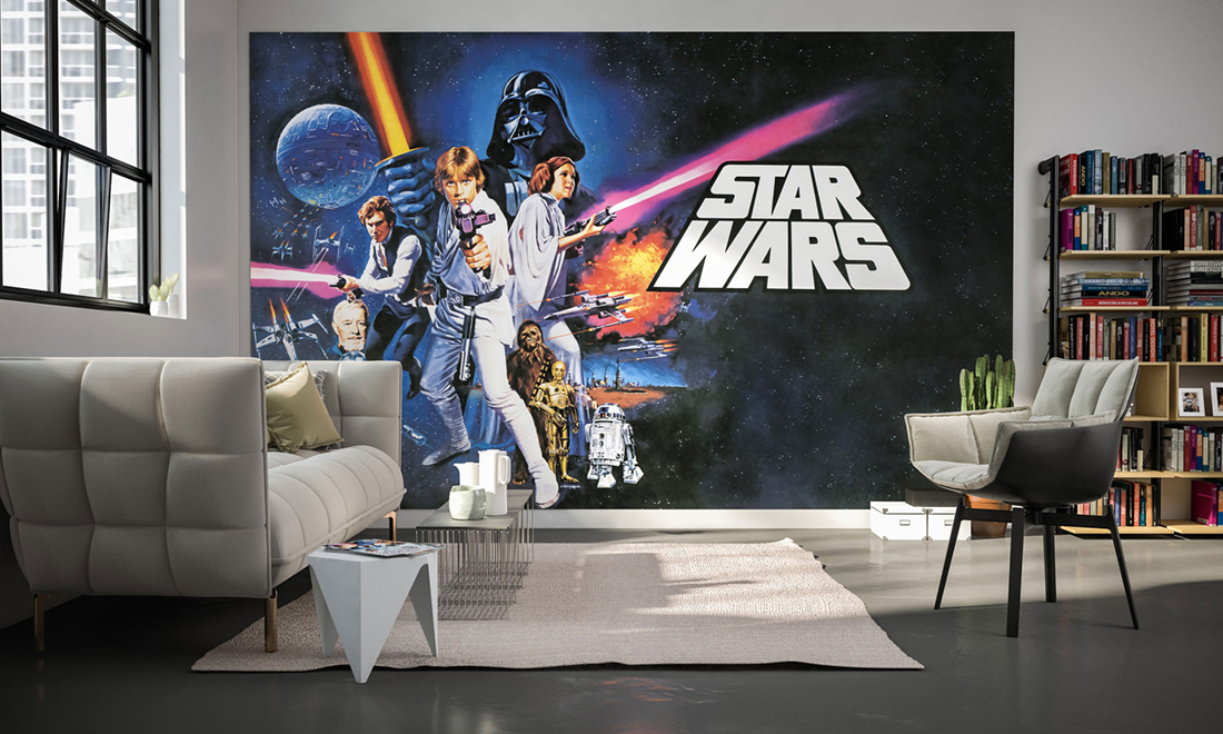 Panoramique Star Wars Poster Classic 1 - Papier peint Komar