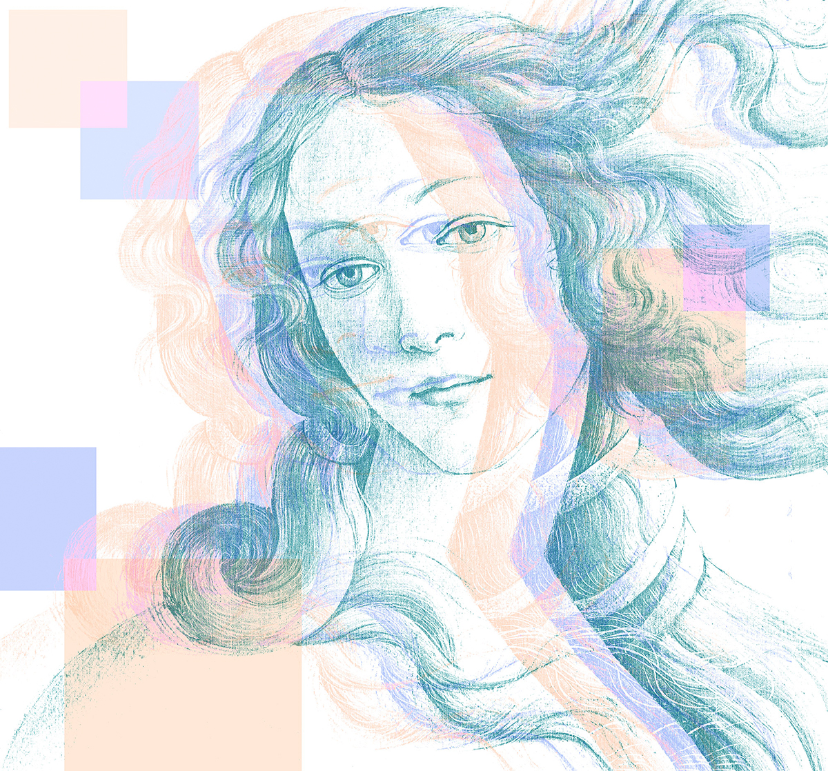 Papier peint panoramique Art Vénus - Papier Peint Komar Into Adventure