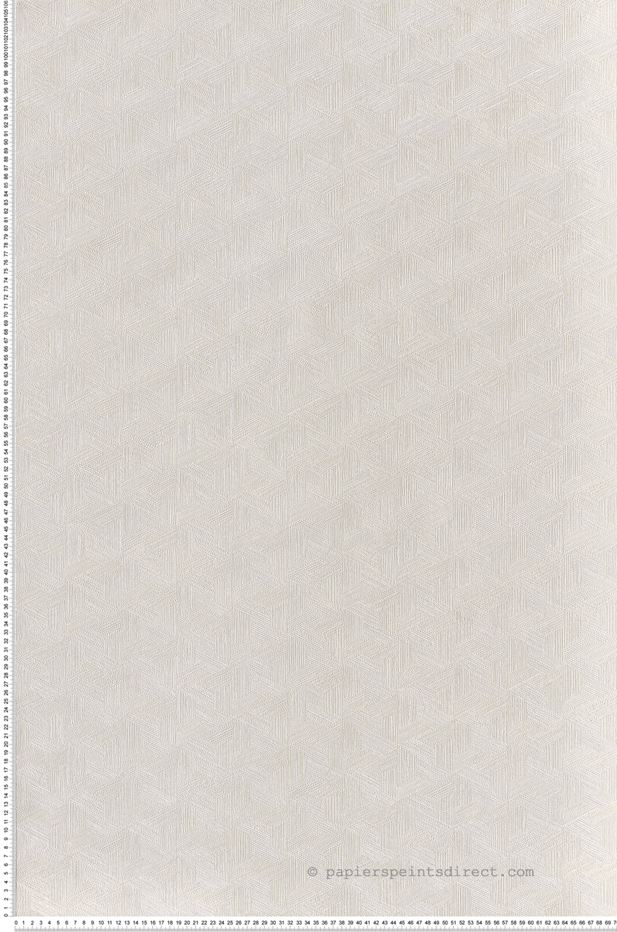 Papier peint Marqueterie Lindu ivoire - Nature Précieuse de Casamance | Réf. CAS-76480100