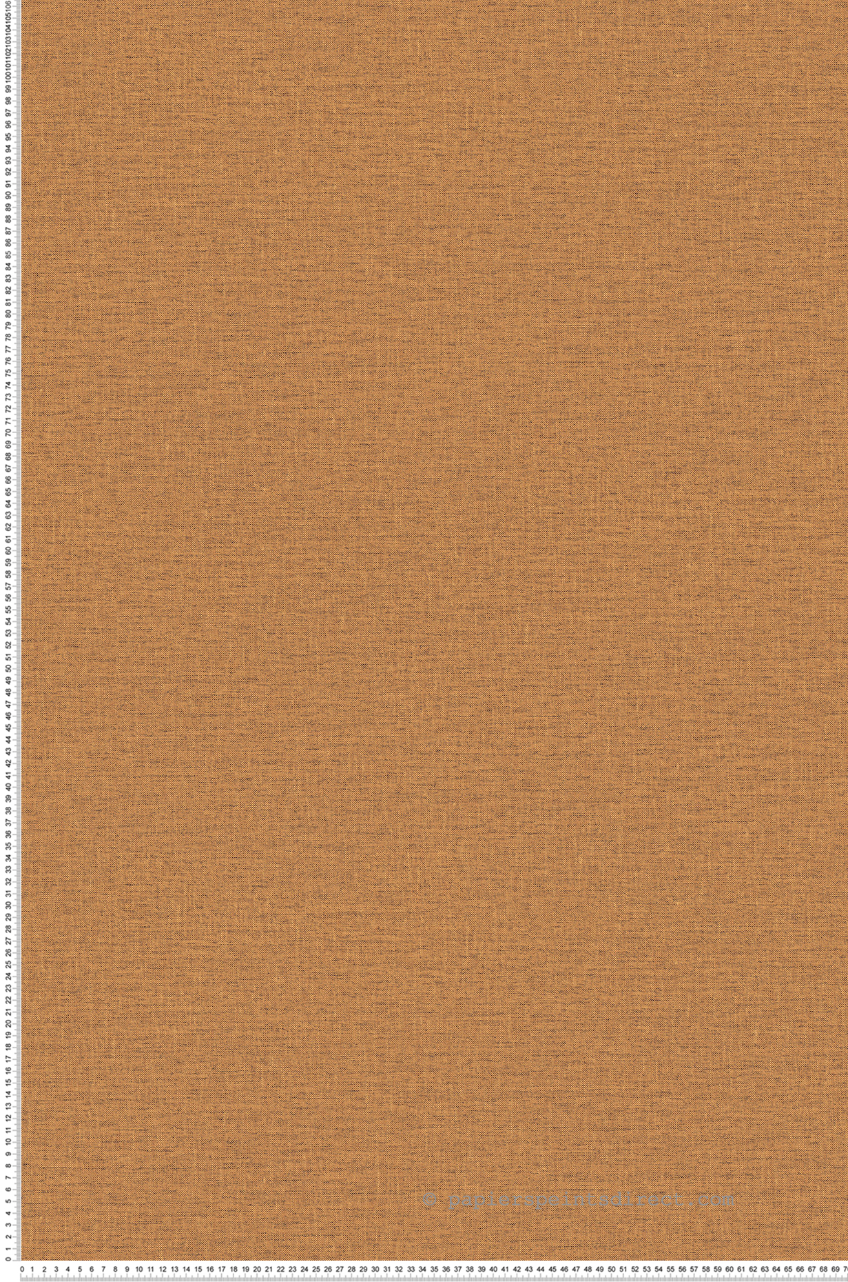 Papier peint Uni Lin Étoffe Lina safran - Modernismo de Casamance | Réf. CAS-76852140