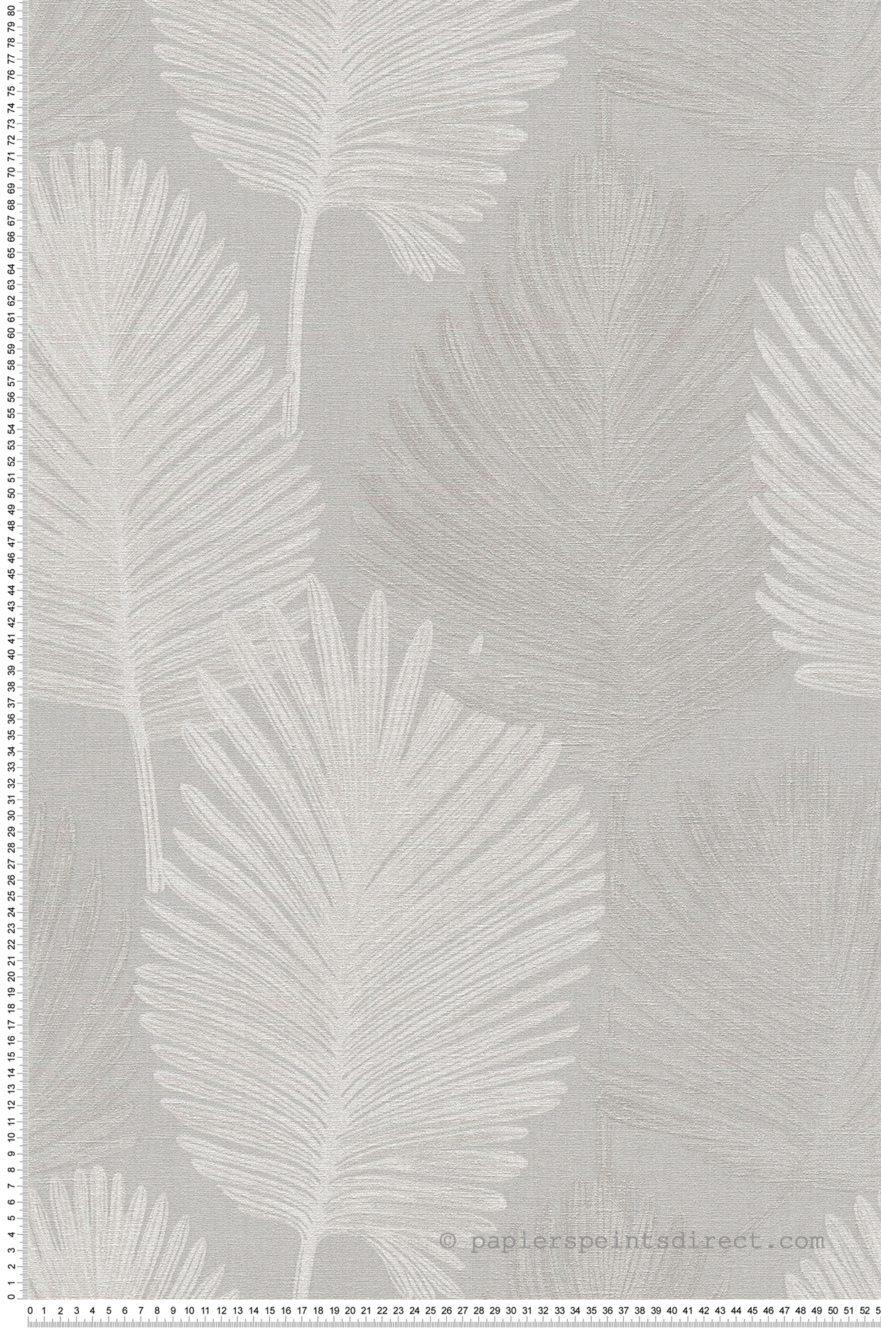 Papier peint Palme Nature gris souris - Metropolitan Stories 4 Hot Spots d'A.S. Création | Réf. AS-786732