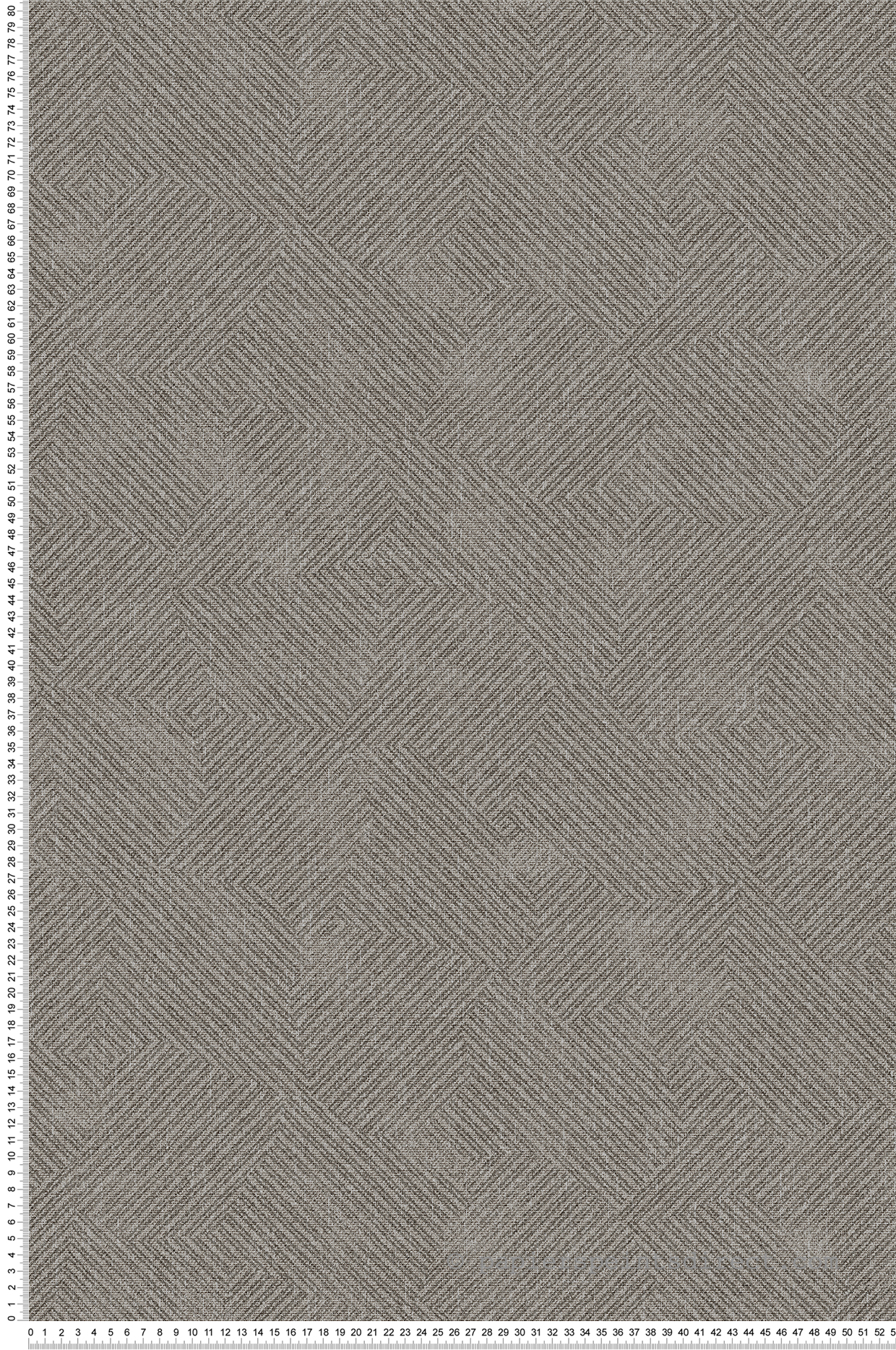 Papier peint Ethnique Géométrique gris argenté - Vancouver de Montecolino | Réf. MC-SY27526