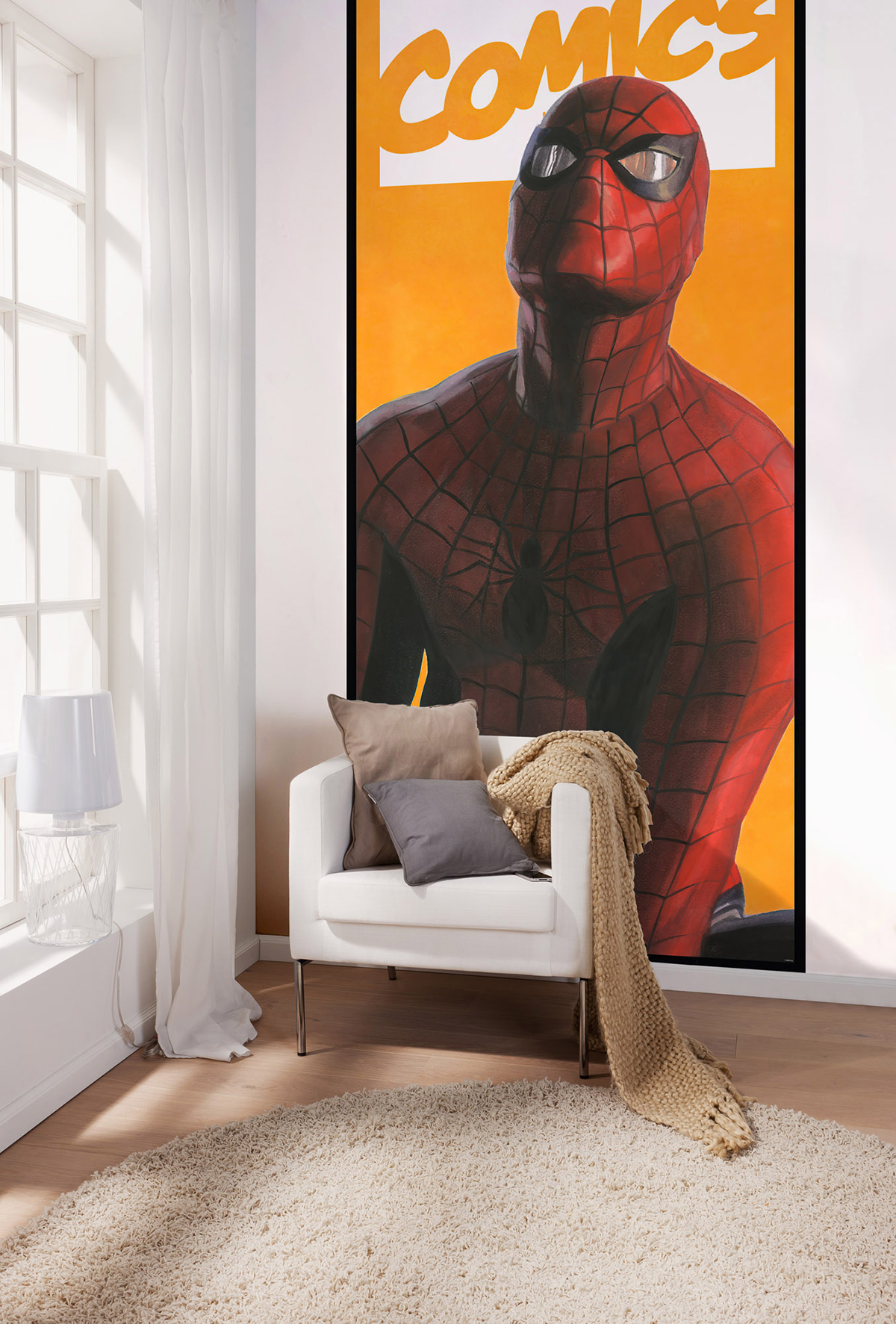 Papier peint panoramique Marvel Spider Man - Papier Peint Komar Into Adventure