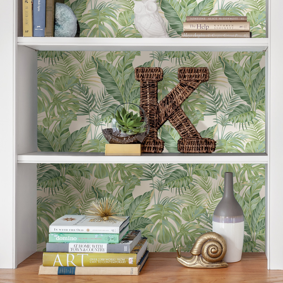 Papier peint adhésif Végétation Madagascar vert - Les Adhésifs de Lutèce AMB3| Réf. LTC-NU3382