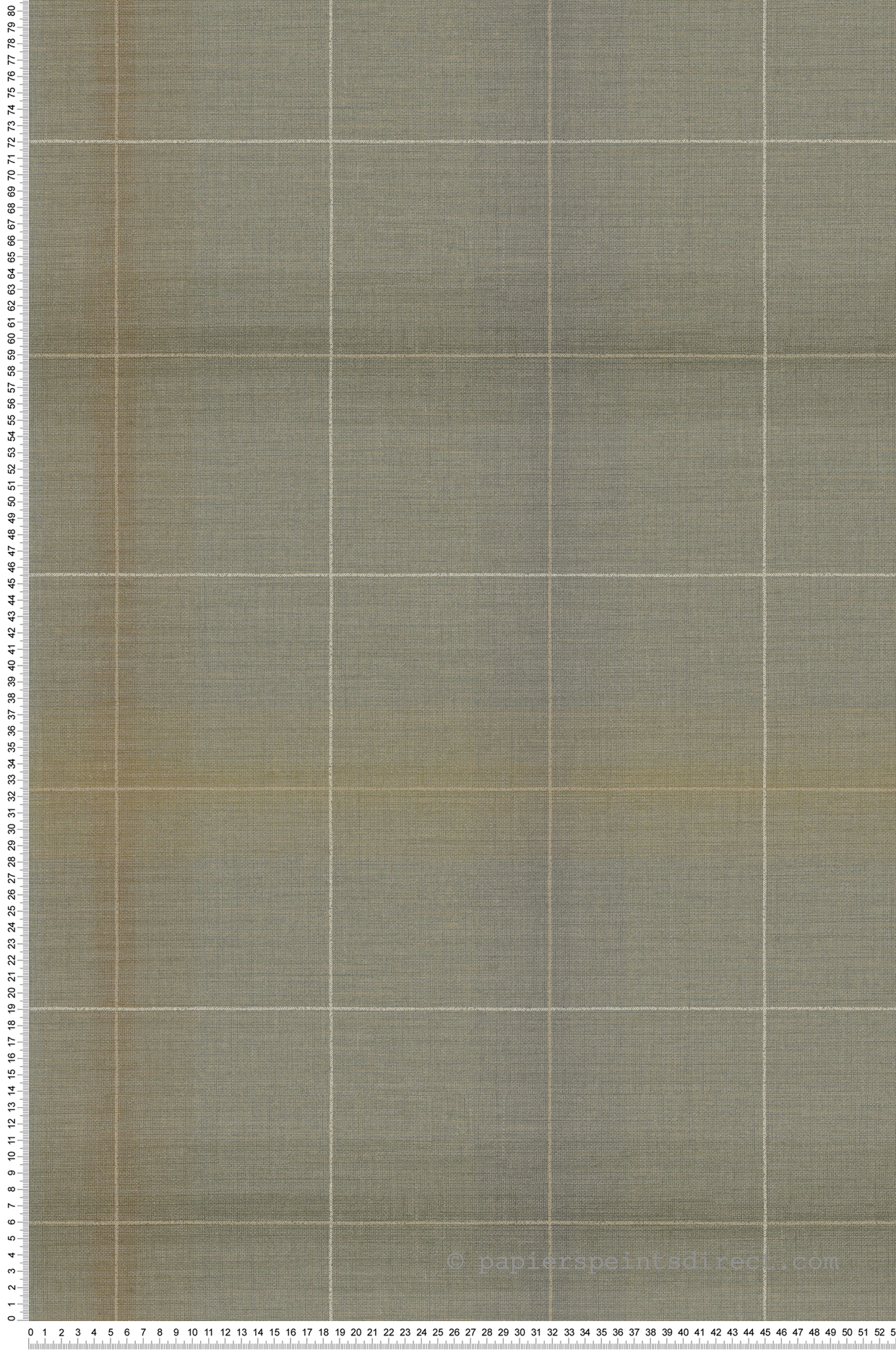 Papier peint Tartan Classique Archie kaki - Carnaby Street de Casadéco | Réf. CARN200522920