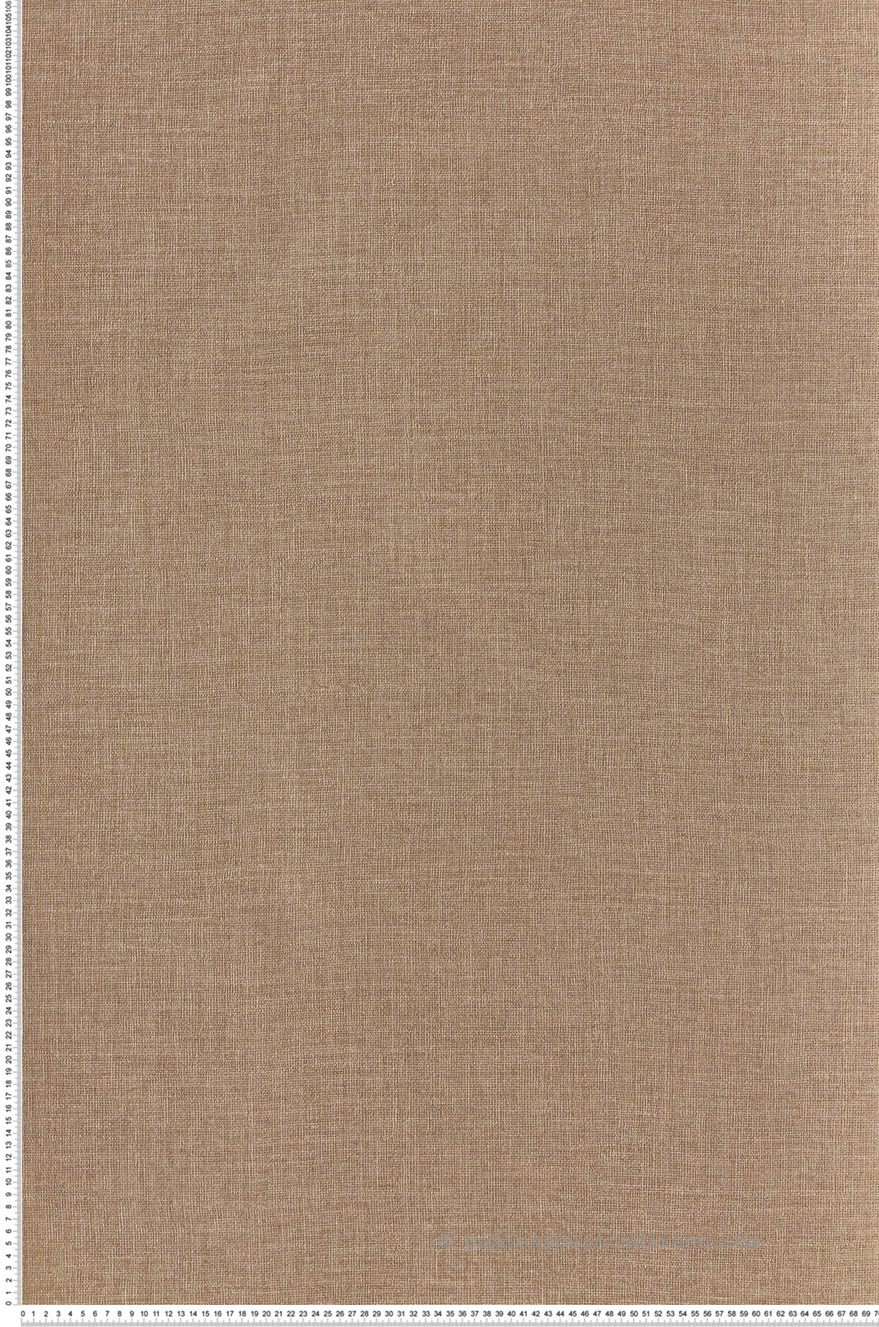 Papier peint Uni Jute Lienzo brun latte - Casa Azul de Casamance | Réf. CAS-76332854