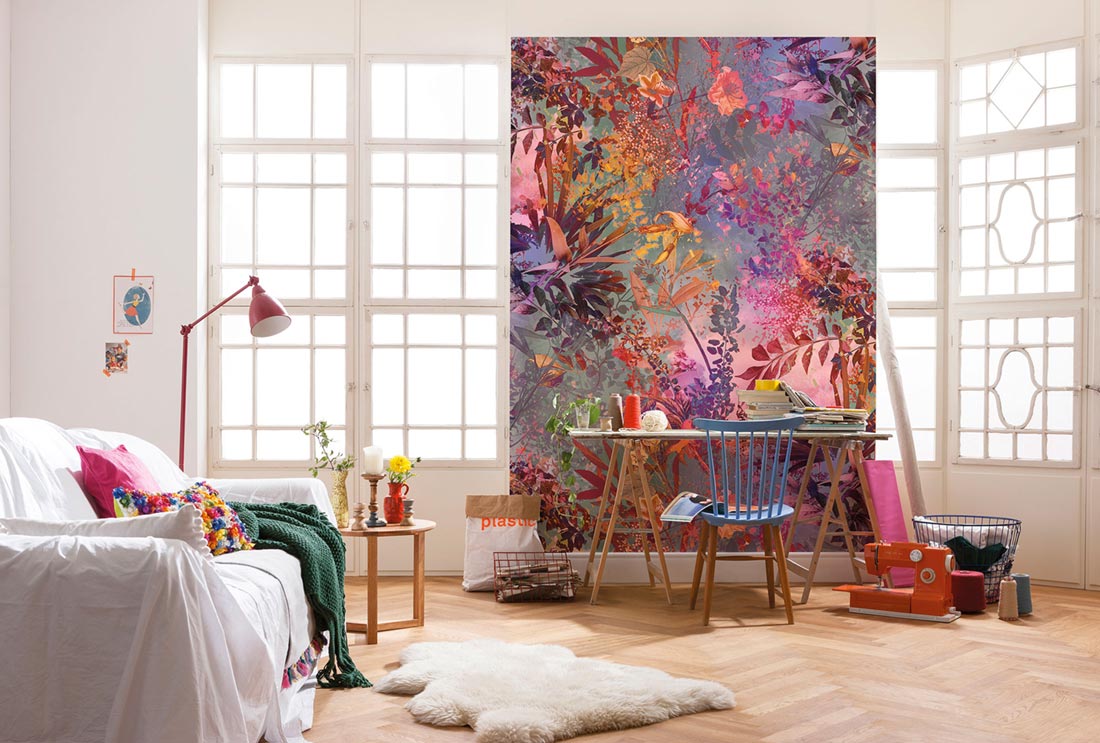 Panoramique Wild Garden - Papier peint Komar