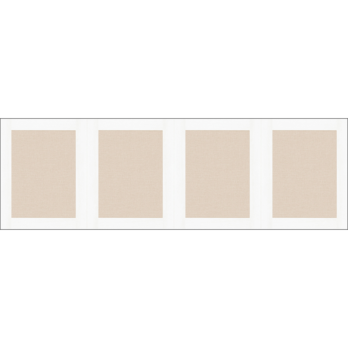 Papier peint Soubassement Jute S blanc - Reliefs de Casélio | Réf. RLF105220000