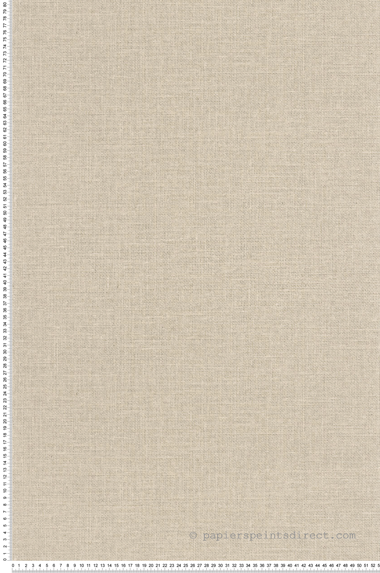 Papier peint Effet Toile de Jute écru - Reliefs de Casélio | Réf. RLF104011230