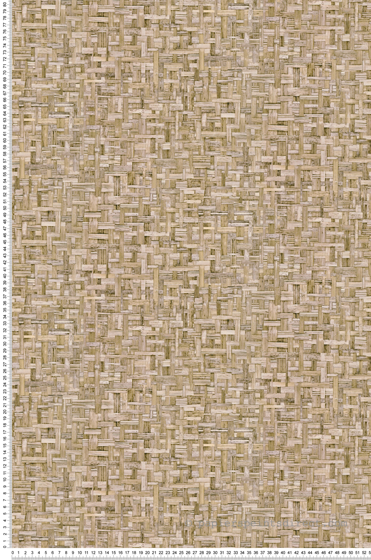 Papier peint Osier Tressé beige chaud - Jungle Chic d'Architects Paper | Réf. 37706-2