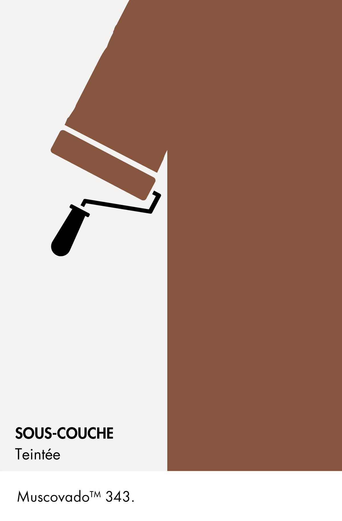 Sous-couche teintée Little Greene Muscovado n°343