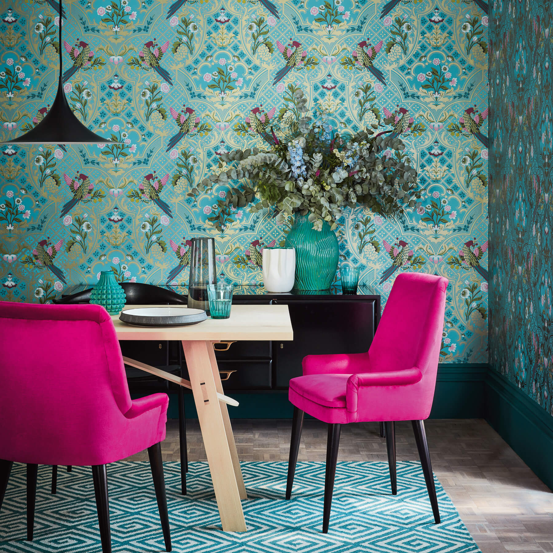Papier peint Brodsworth Empress - Collection London Wallpapers V de Little Greene AMB