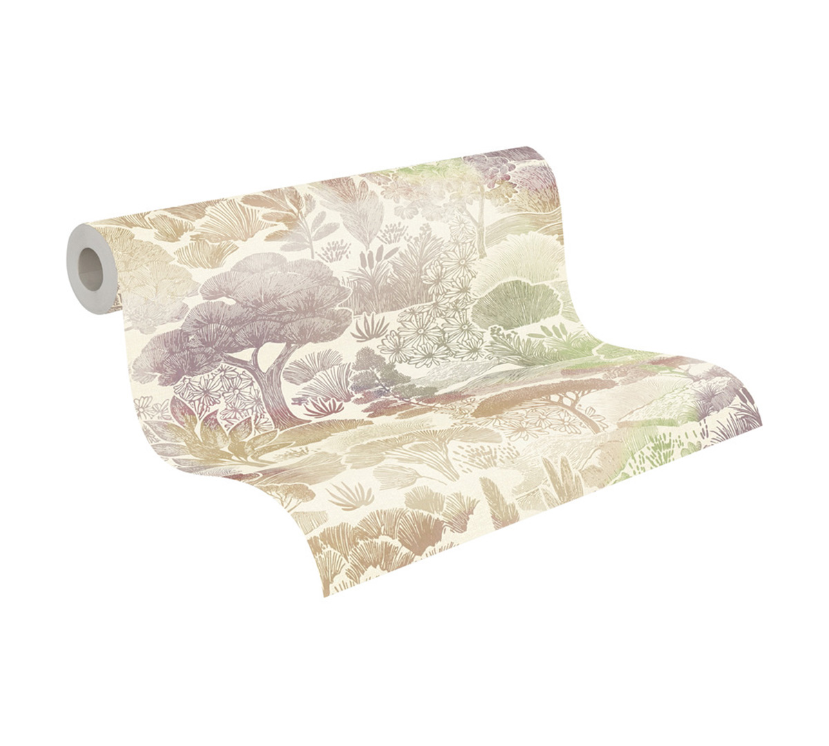Papier peint Jardin Botanique multicolore - Pintwalls 3 d'A.S. Création ROLL | Réf. AS-791851