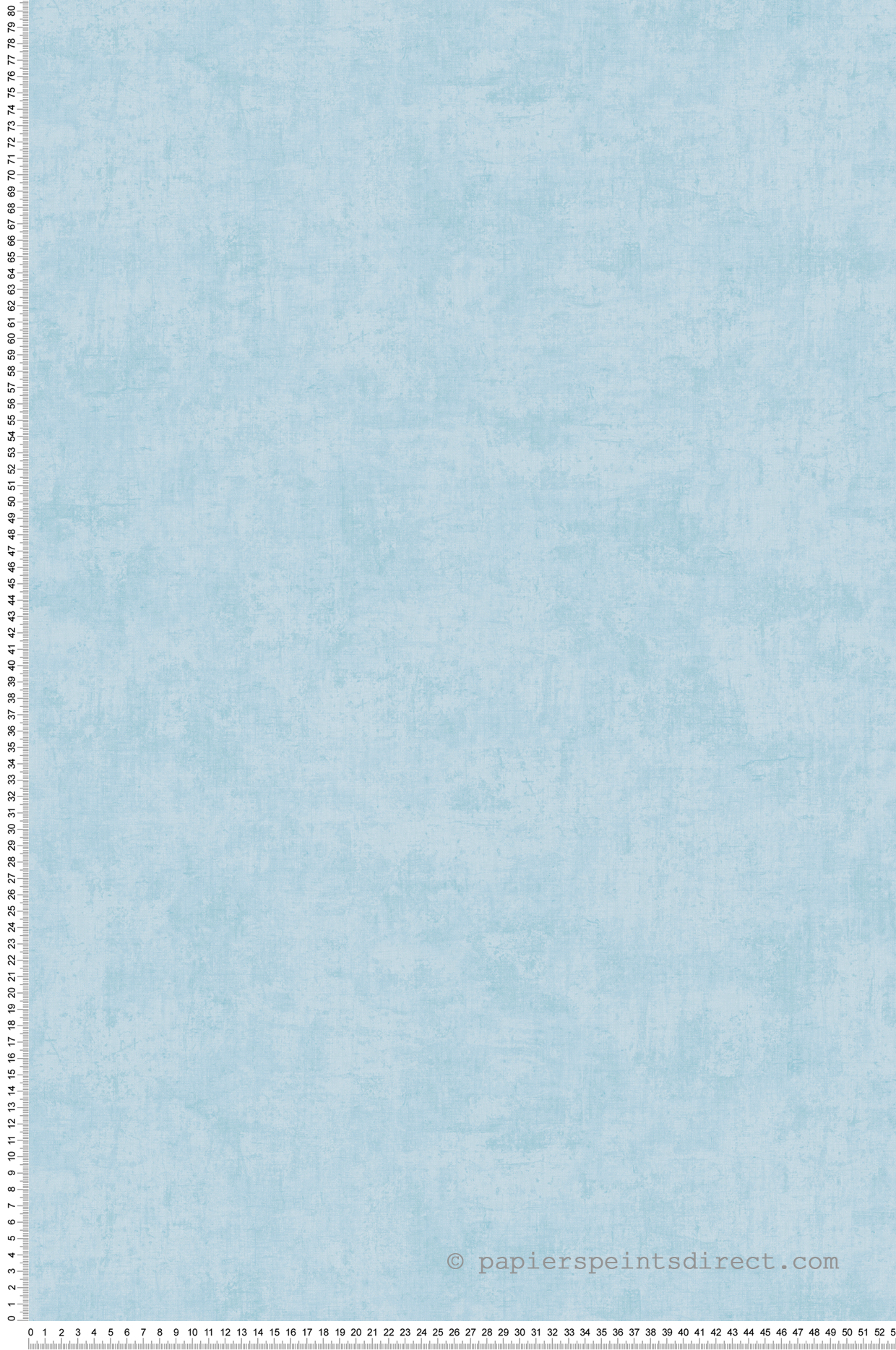 Papier peint Faux Uni Patine bleu dragée - Lilly & Luis d'A.S. Création | Réf. AS-771789