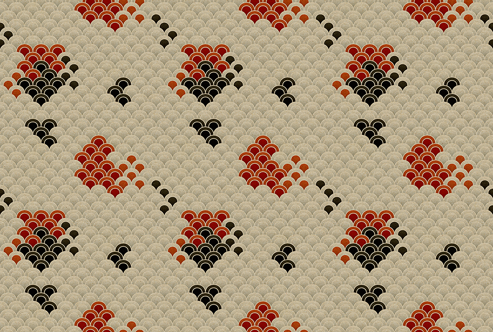 Papier peint panoramique Ecailles Koi 2 - Référence DD113422 - Intissé 200g/m2 - Standard 400 x 270