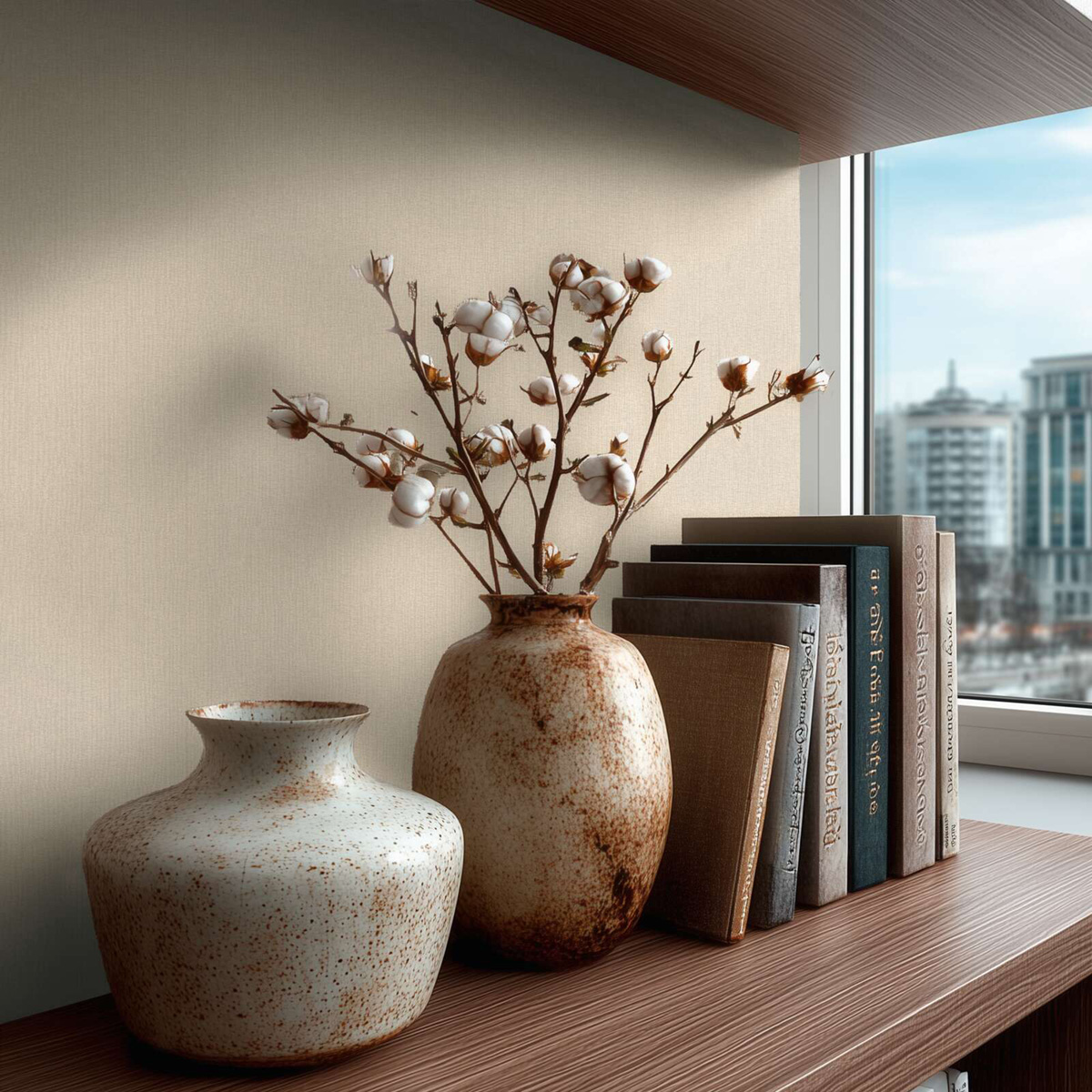 Papier peint Uni Doux grège - Vibes & Styles d'A.S. Création AMB3| Réf. AS-790102